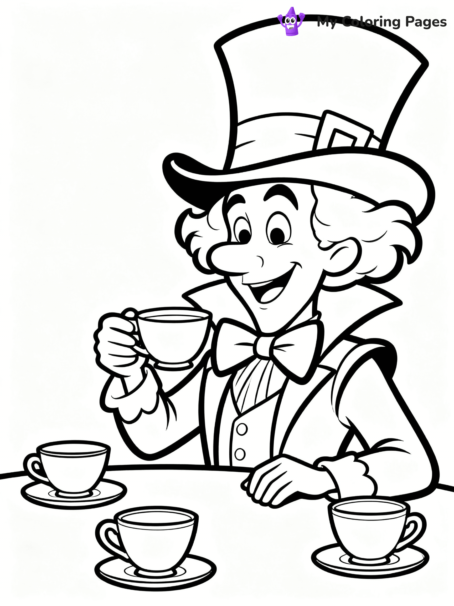 Alice In Wonderland Coloring Pages - 13