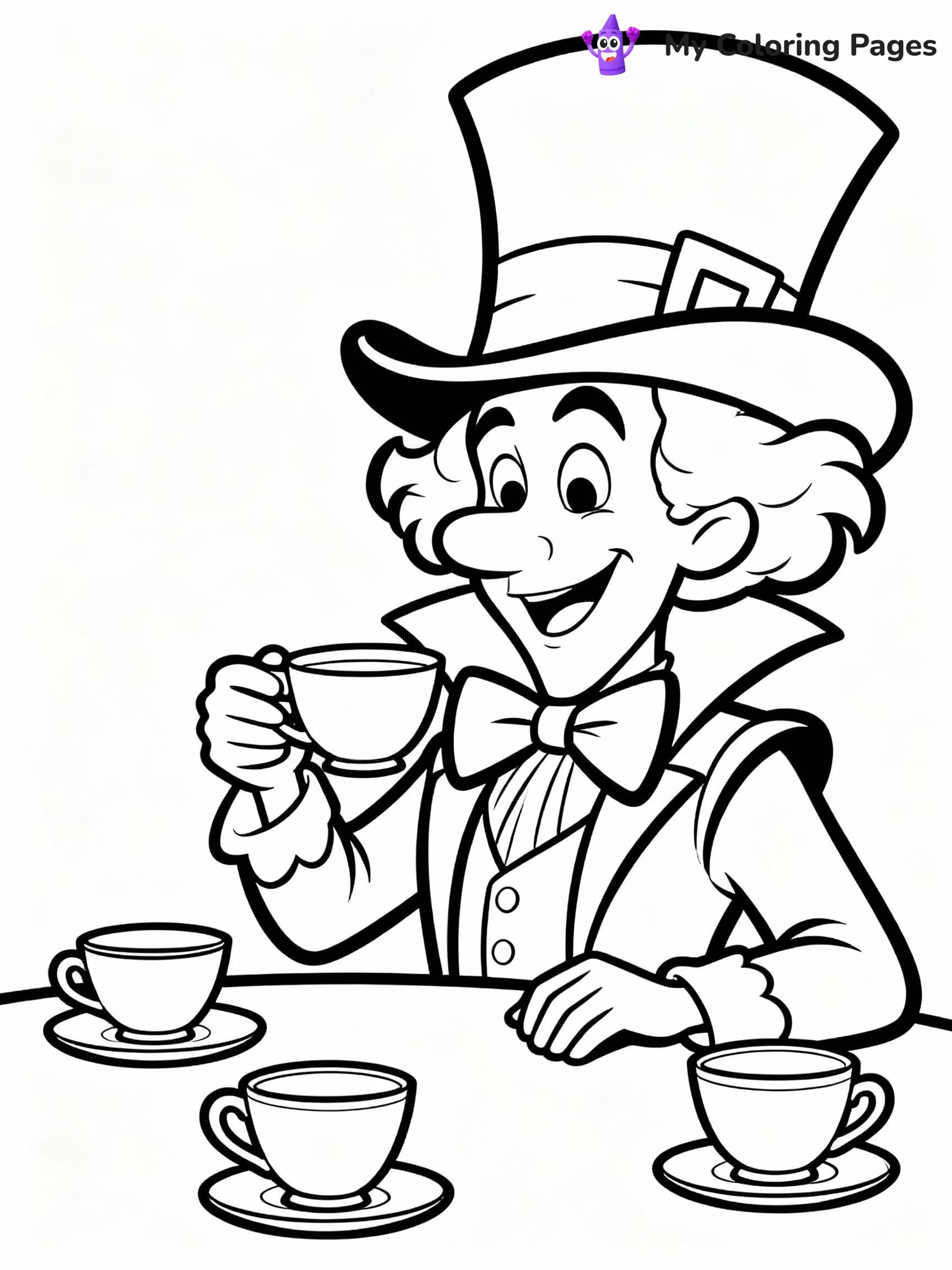 Alice In Wonderland Coloring Pages - 13
