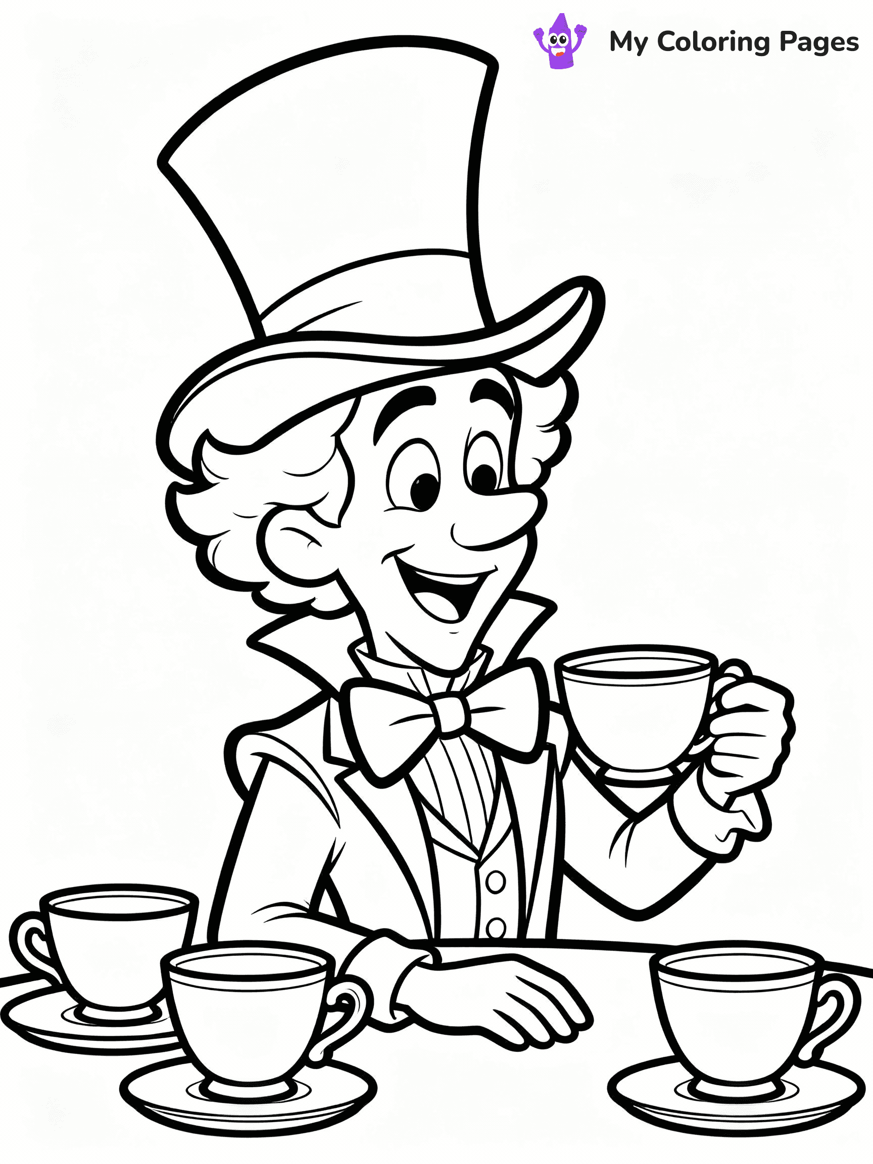 Alice In Wonderland Coloring Pages - 11