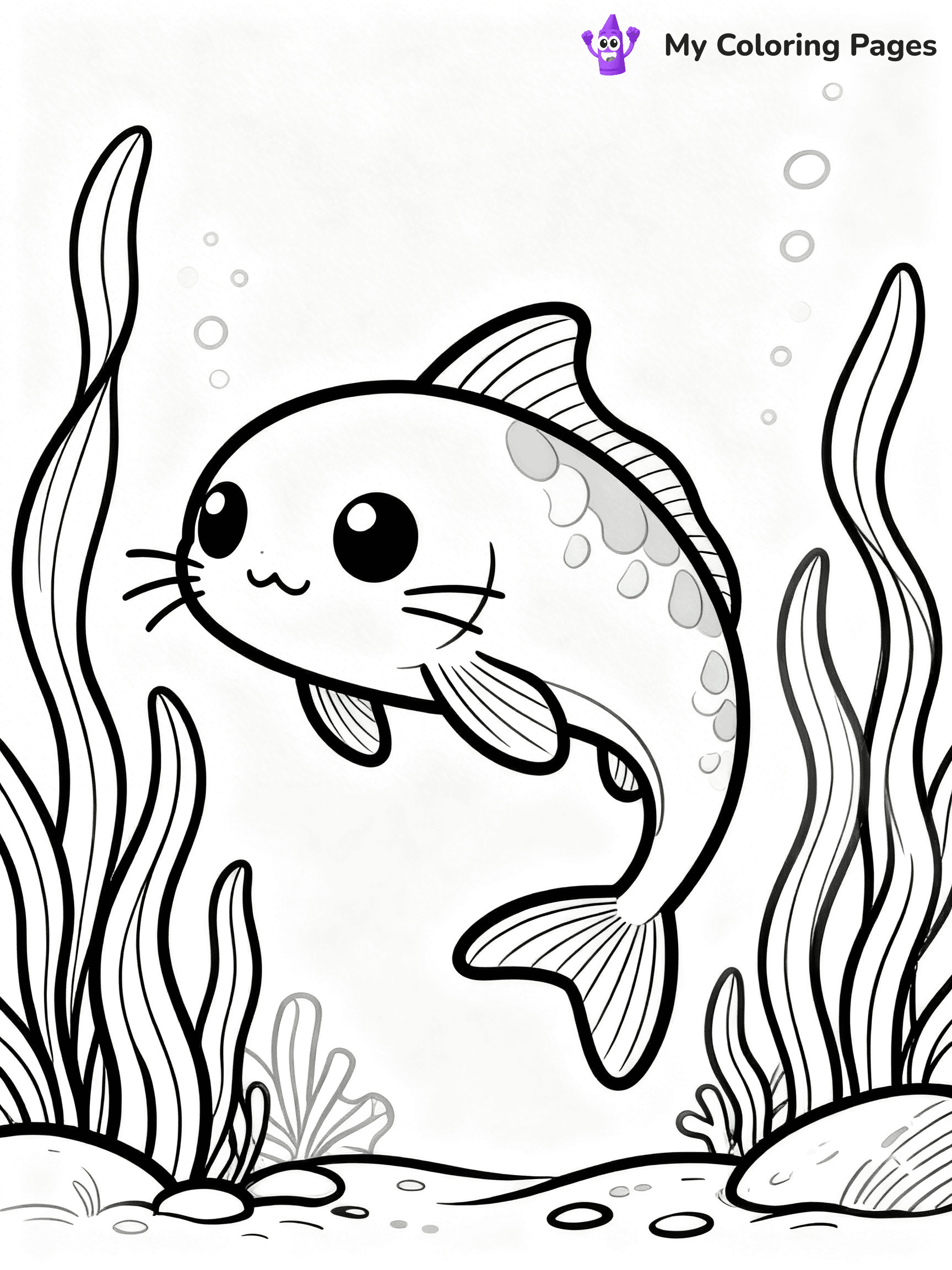 Catfish Coloring Pages - 53