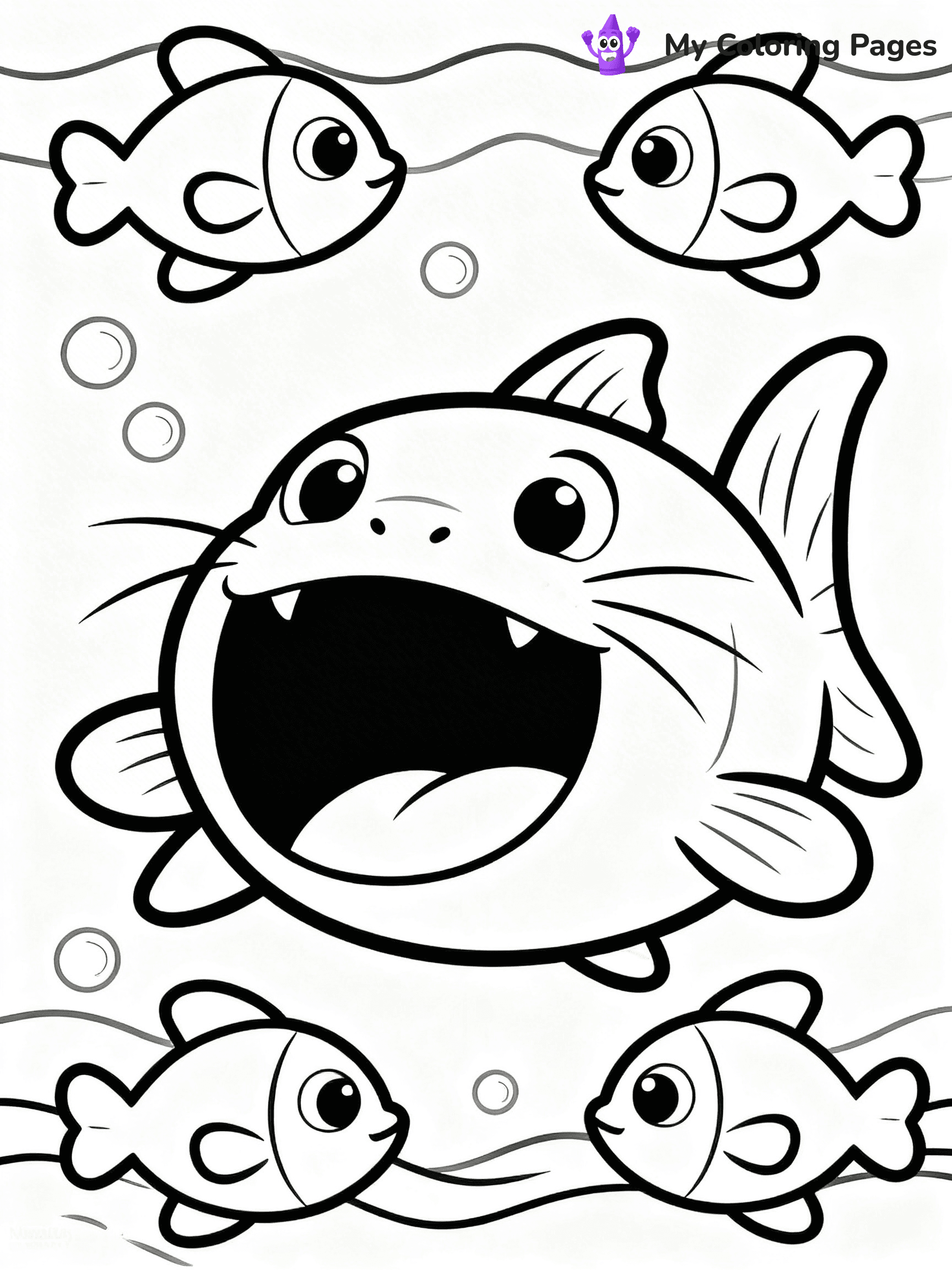 Catfish Coloring Pages - 48