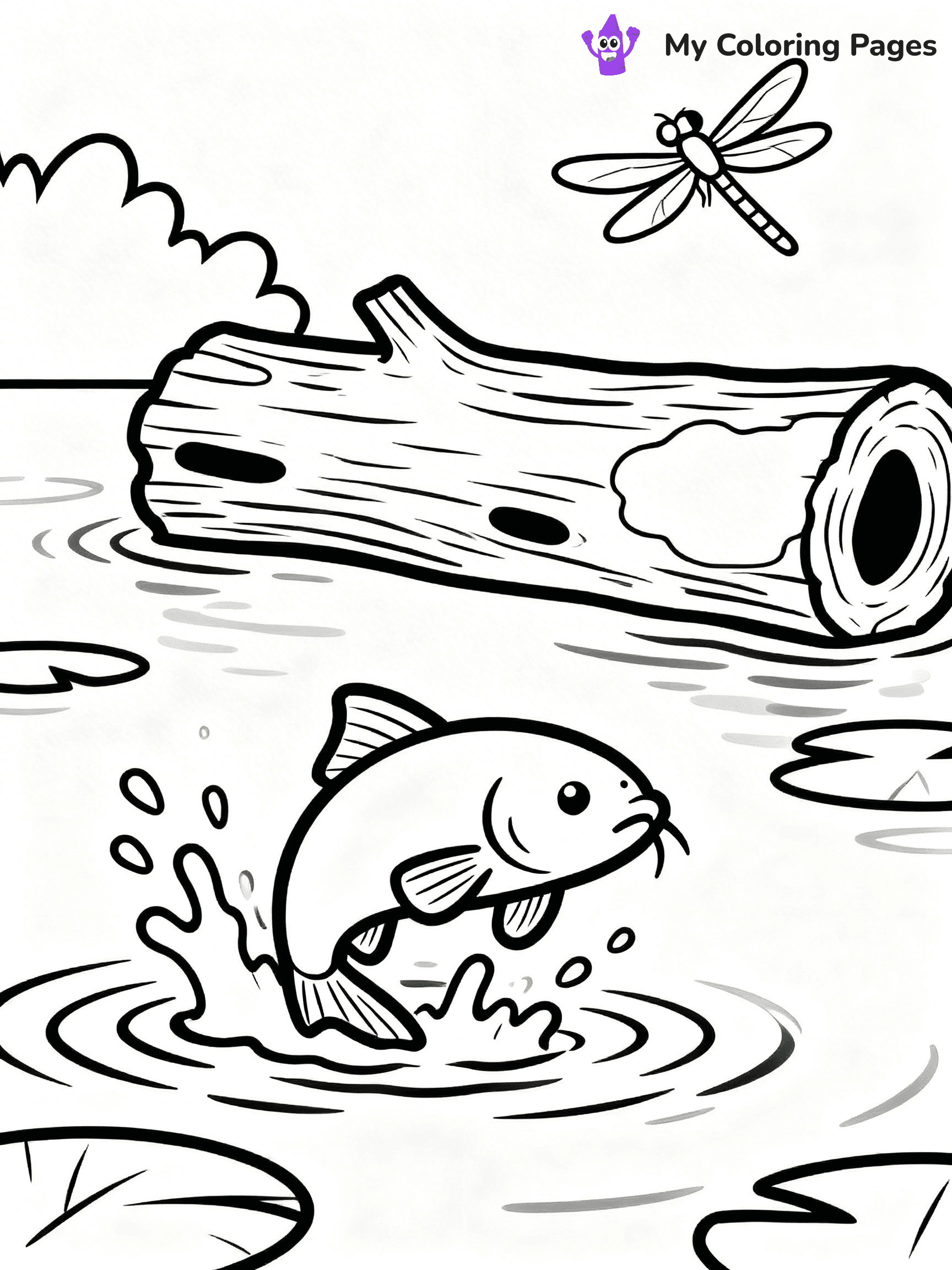 Catfish Coloring Pages - 22