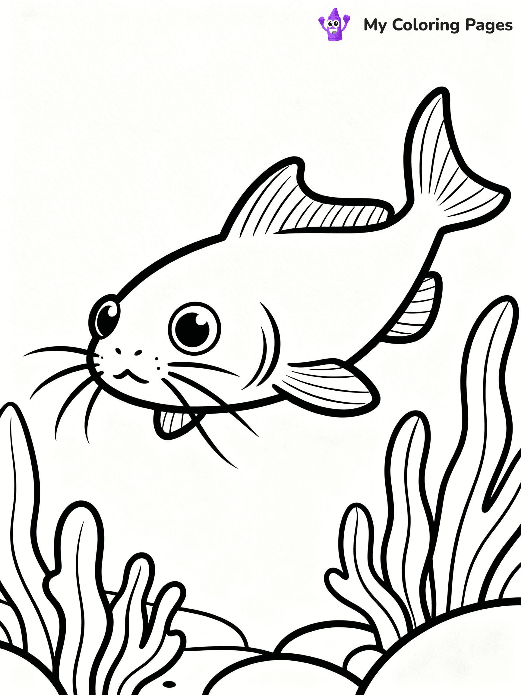 Catfish Coloring Pages - 11