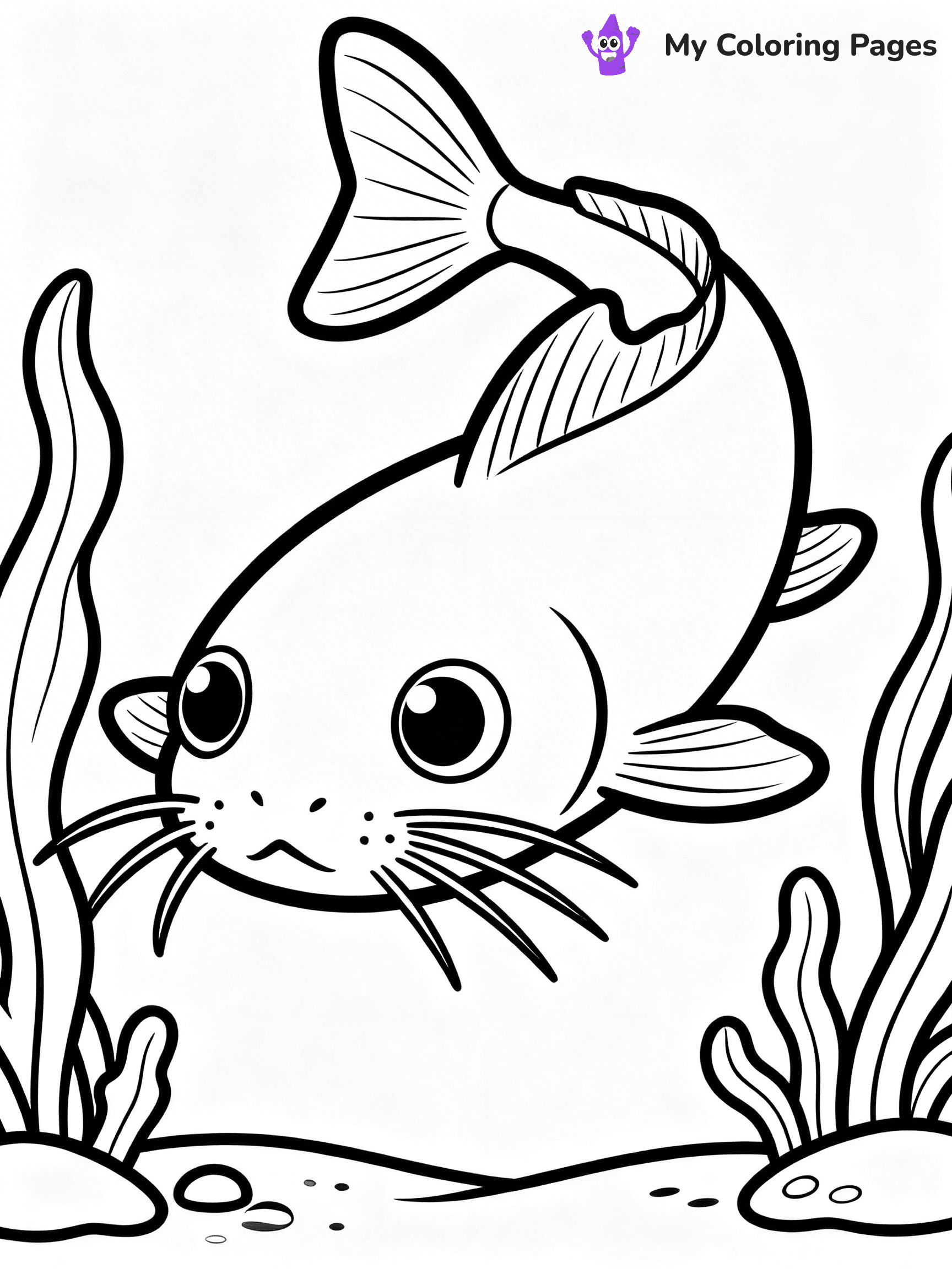 Catfish Coloring Pages - 10