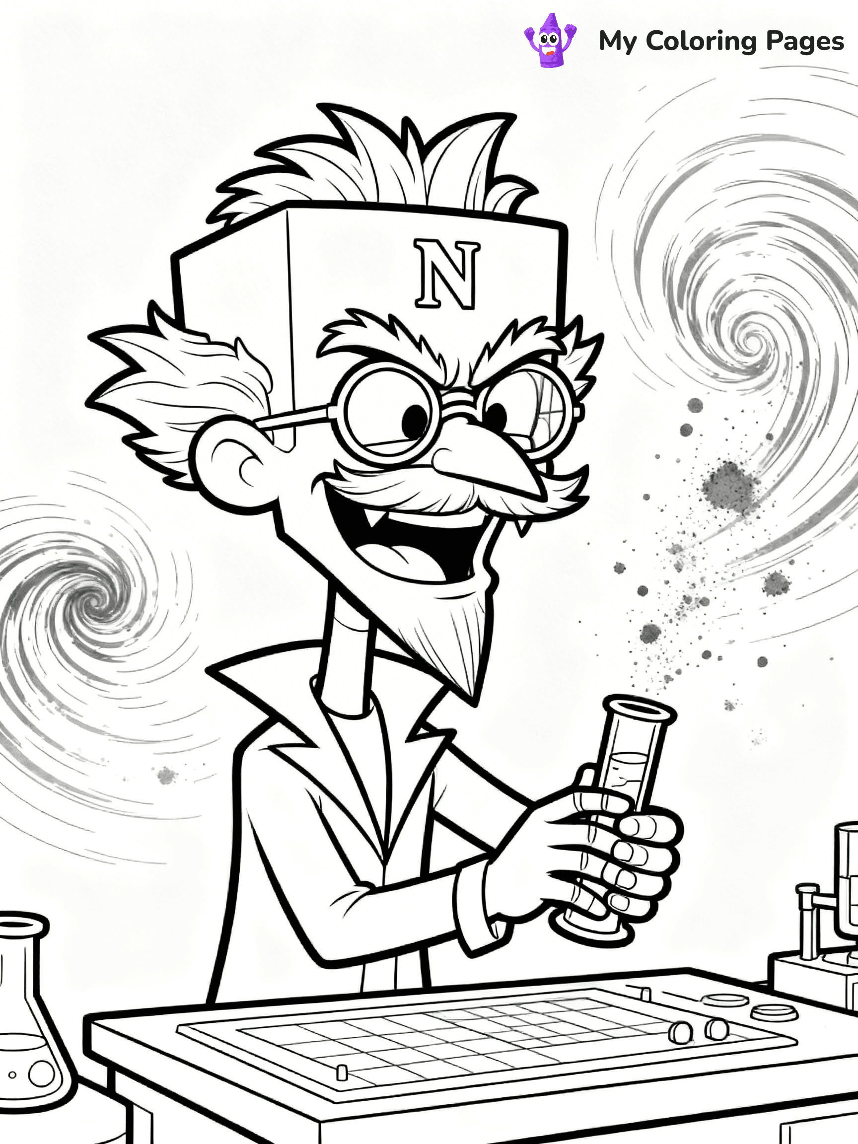 Crash Bandicoot Coloring Pages - 25