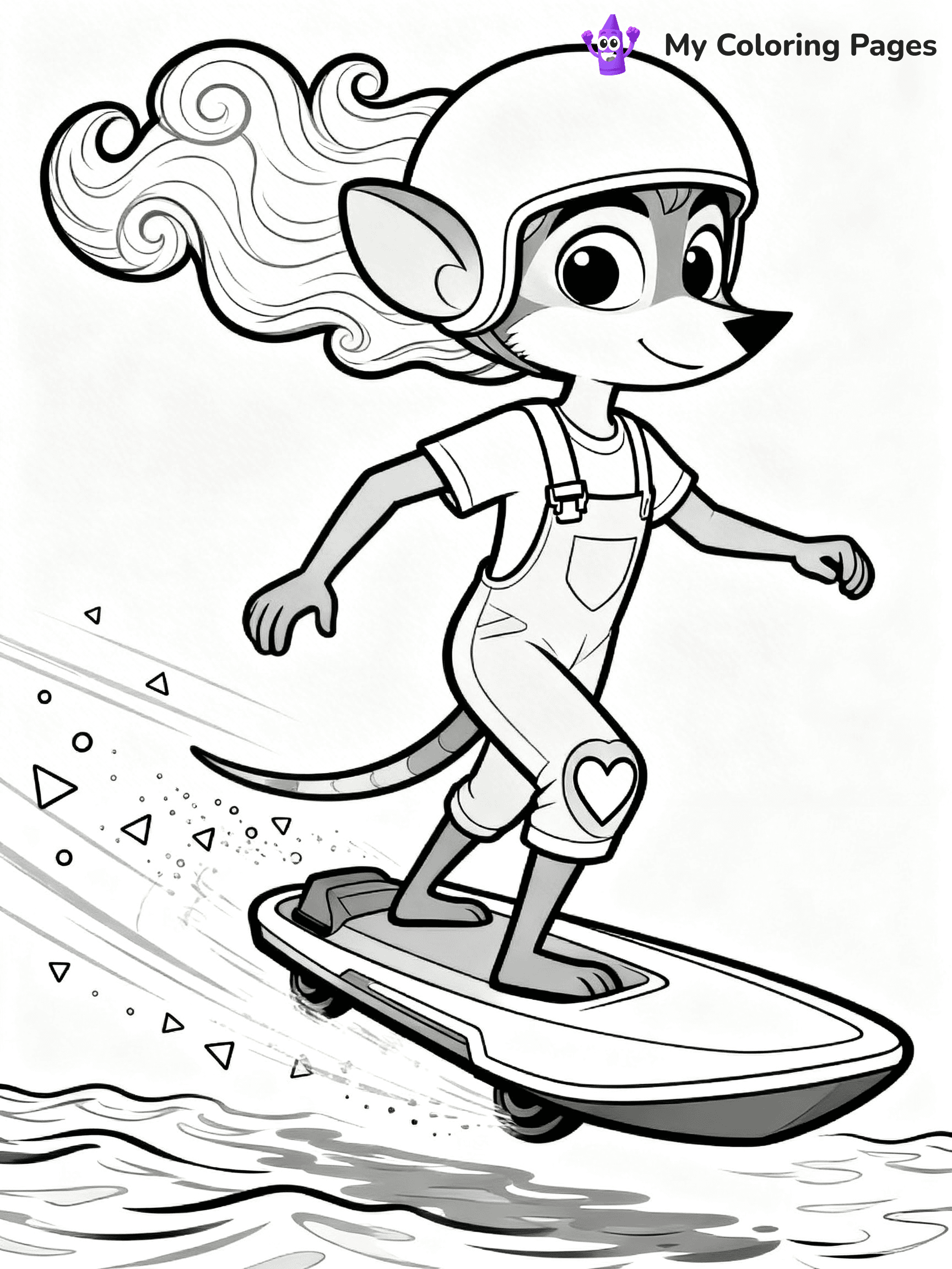 Crash Bandicoot Coloring Pages - 20