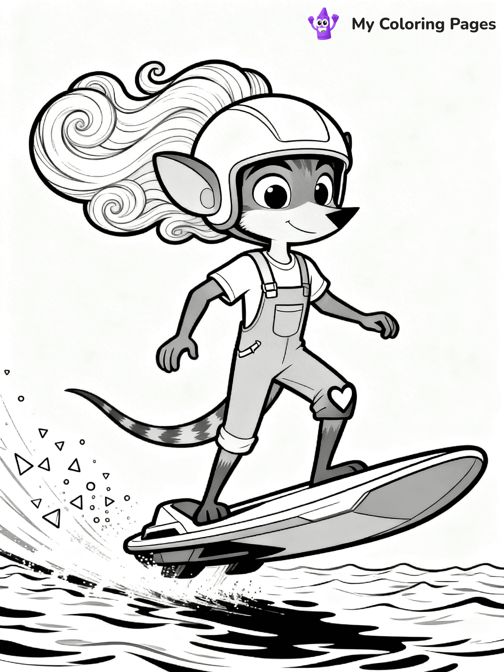 Crash Bandicoot Coloring Pages - 19