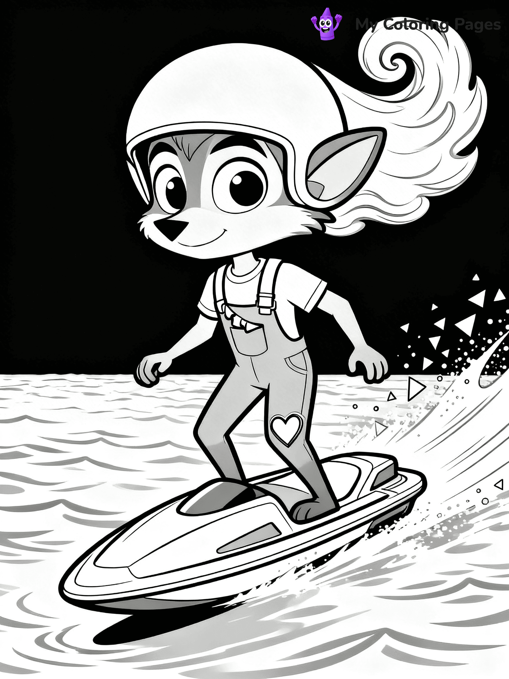 Crash Bandicoot Coloring Pages - 17