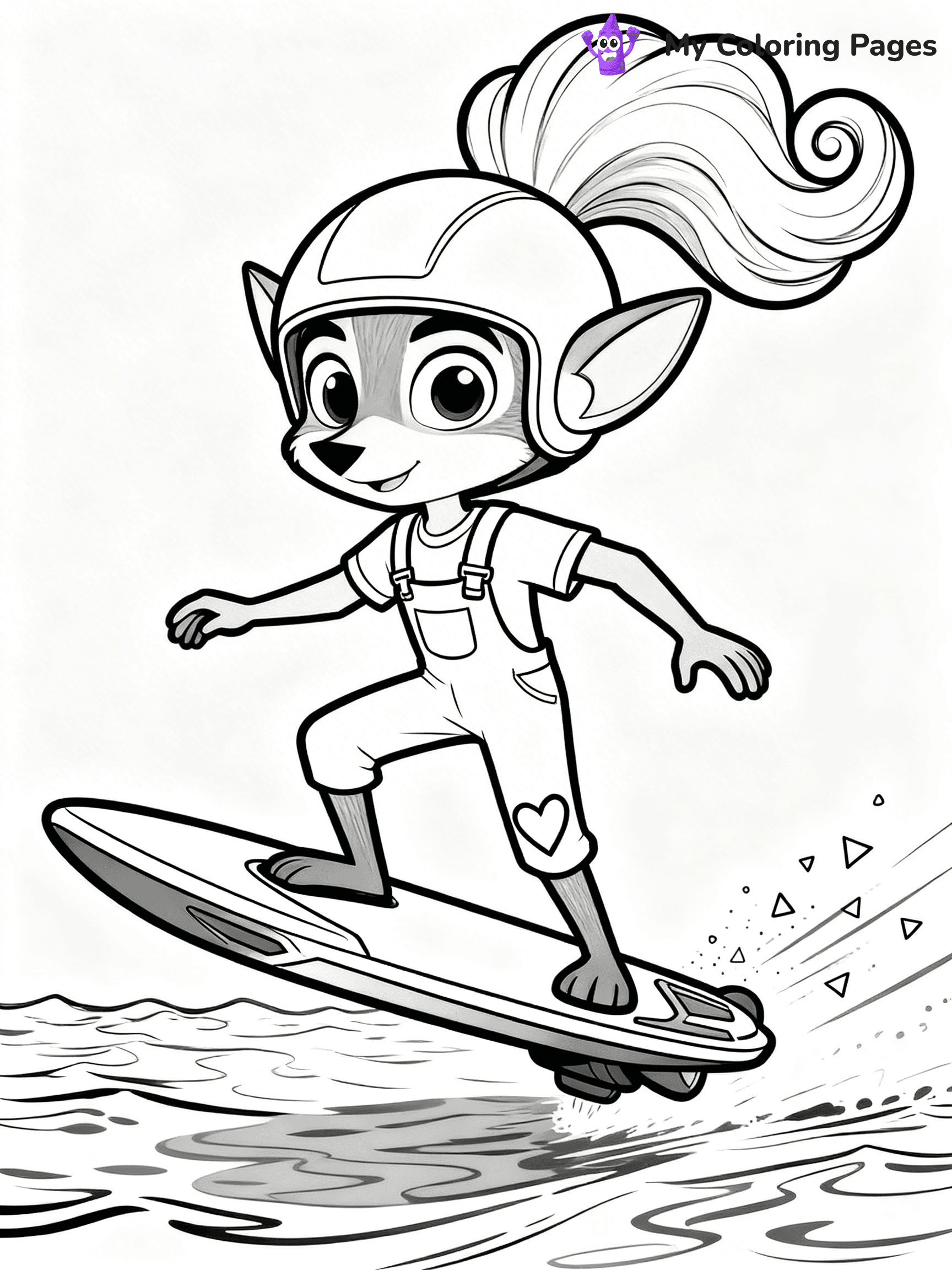 Crash Bandicoot Coloring Pages - 16