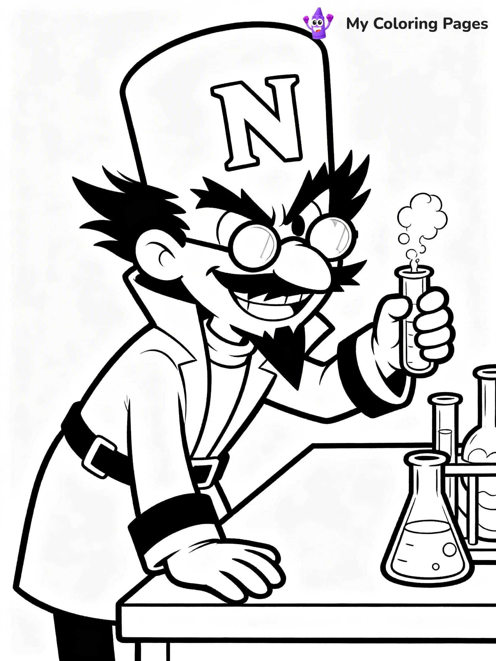 Crash Bandicoot Coloring Pages - 22