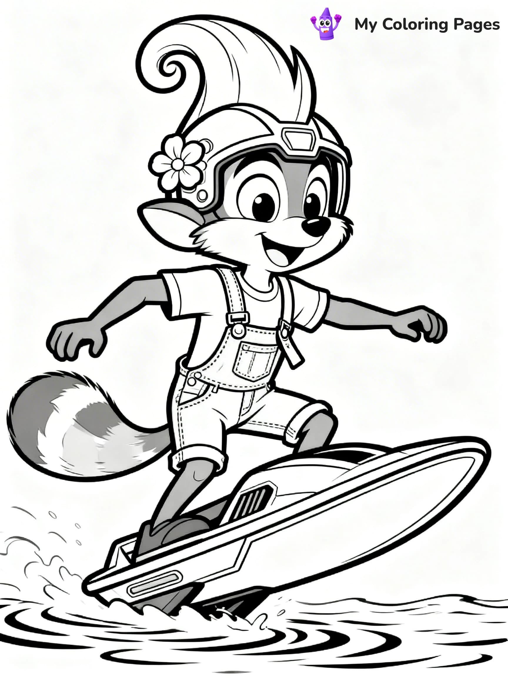 Crash Bandicoot Coloring Pages - 18