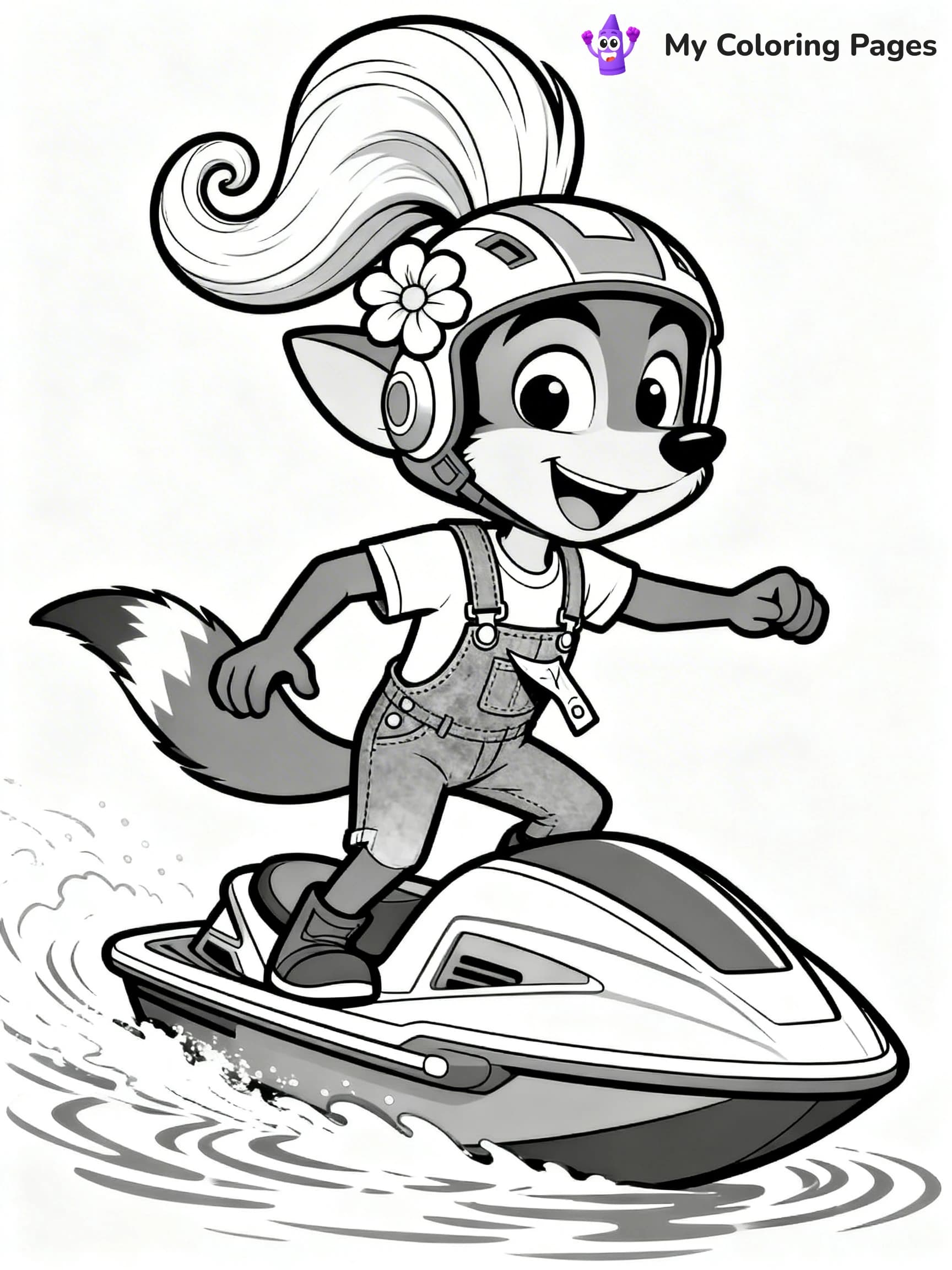 Crash Bandicoot Coloring Pages - 15