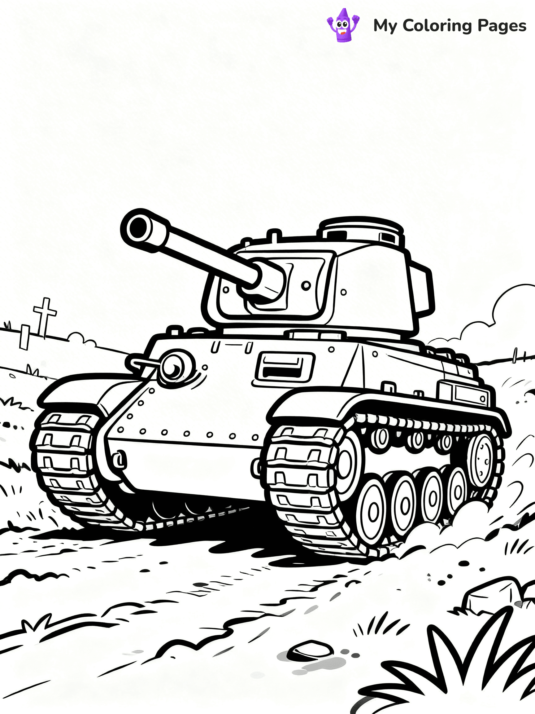 WW2 Coloring Pages - 19