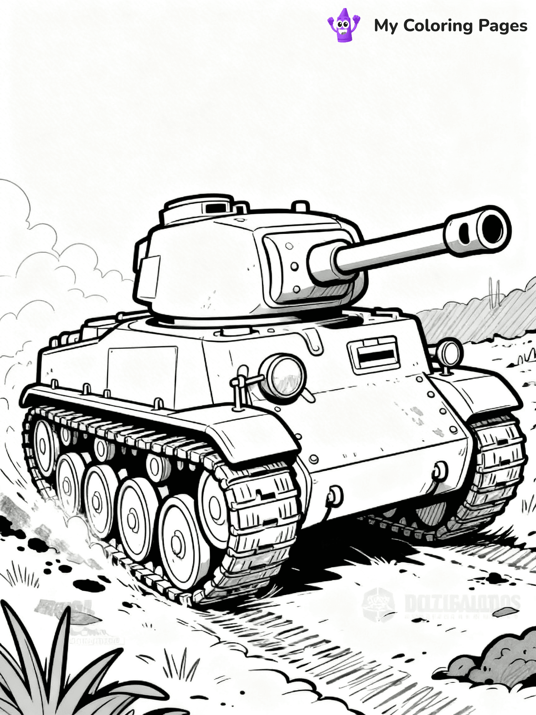 WW2 Coloring Pages - 16
