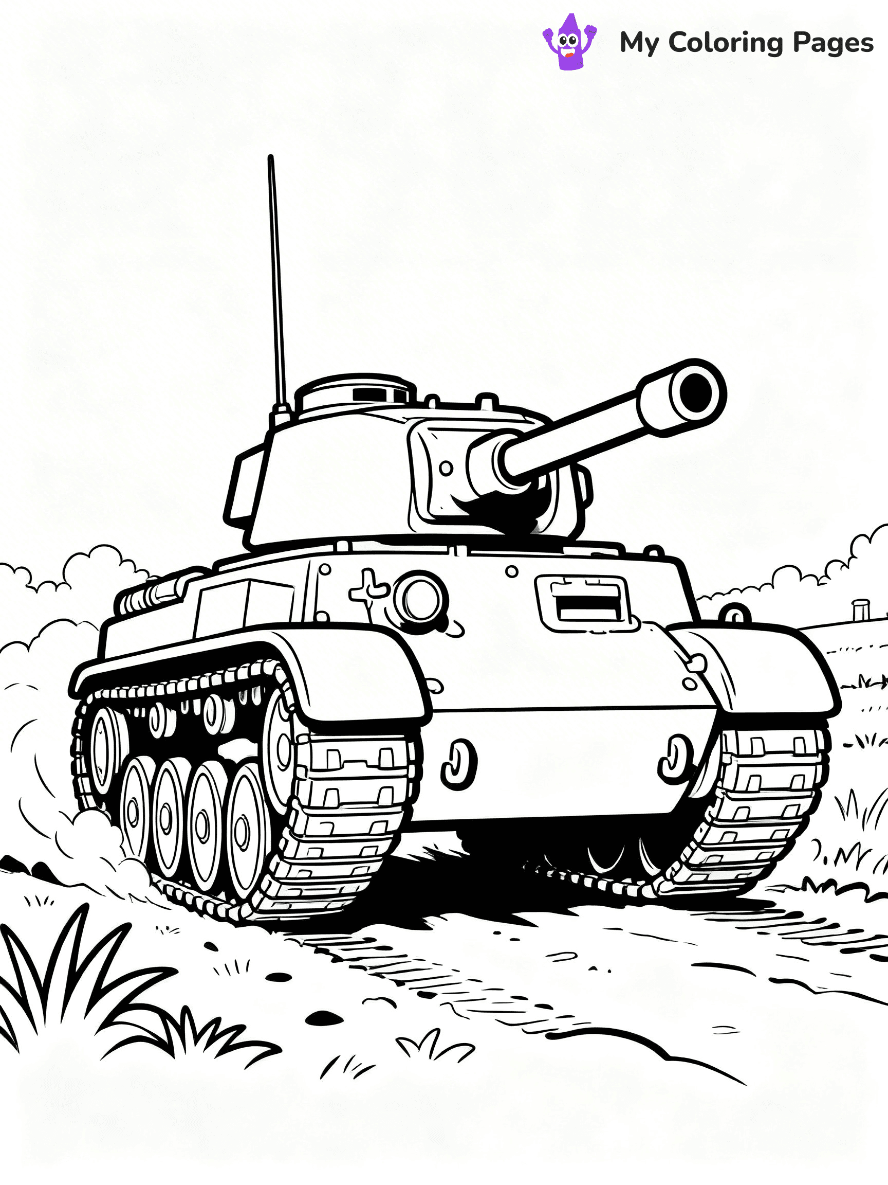 WW2 Coloring Pages - 15