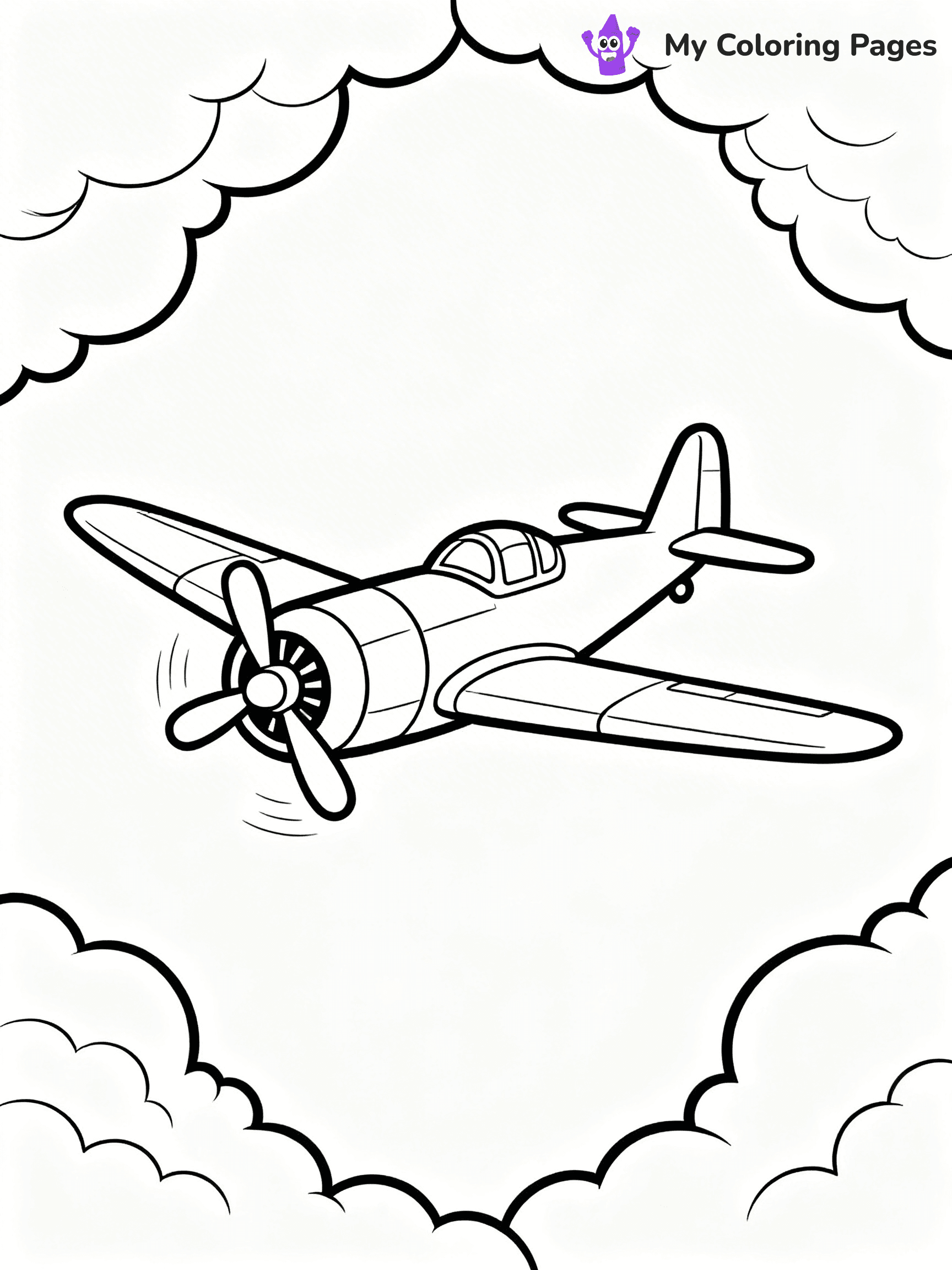 WW2 Coloring Pages - 12
