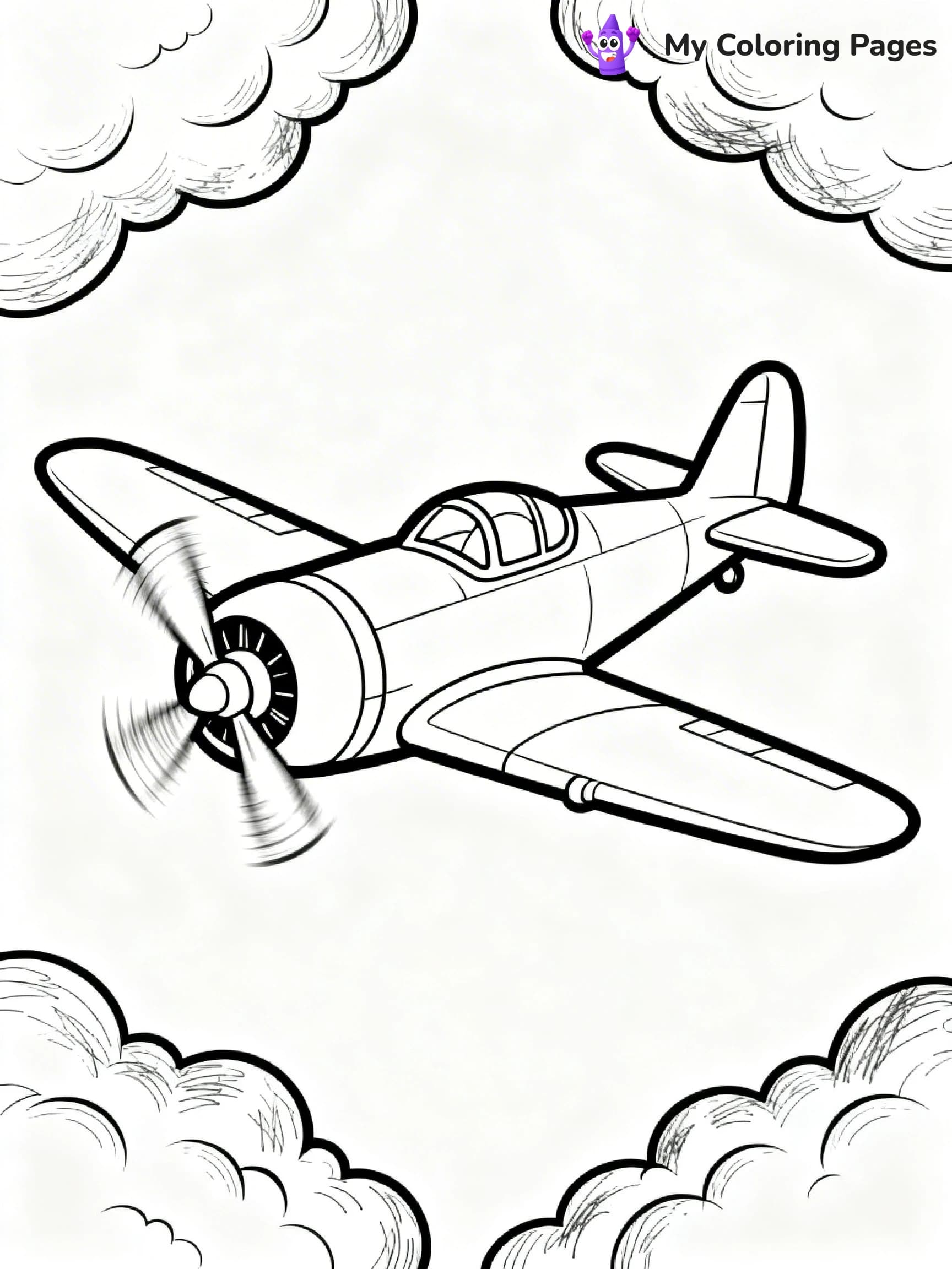WW2 Coloring Pages - 8