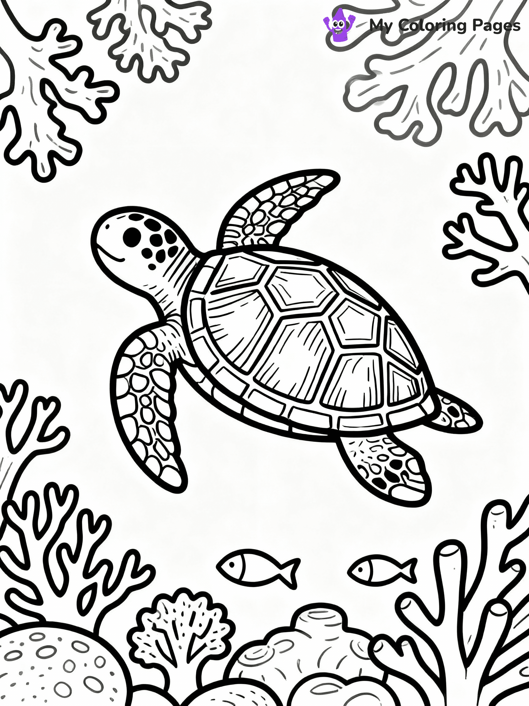 ⚠️ CRITICAL REQUIREMENT - ABSOLUTE BLACK AND WHITE ONLY ⚠️
This MUST be a BLACK AND WHITE line drawing ONLY. NO COLORS whatsoever.
- ONLY pure black lines (#000000) on pure white background (#FFFFFF)
- ABSOLUTELY NO colors, NO shading, NO gradients, NO grayscale
- If there are ANY colors in the output, the image is REJECTED
- This is a COLORING PAGE - meant to be COLORED IN by children
- The output must be UNCOLORED line art ready for coloring
⚠️ SUBJECT TO DRAW: Sea turtle swimming gracefully, detailed shell patterns, coral reef background, in realistic style
(REMEMBER: Output must be BLACK AND WHITE line art only, NOT colored!)
# COLORING PAGE: BLACK OUTLINES ONLY - WHITE BACKGROUND MANDATORY
Create a **coloring book page** using EXACTLY two values: black lines, white space.
## NON-NEGOTIABLE BINARY RULES
- **ONLY #000000 (black) and #FFFFFF (white)** - NO other values exist
- **EVERY PIXEL = BLACK OR WHITE** - no gray/shading/antialiasing
- **WHITE BACKGROUND MANDATORY** - entire canvas stays white
- **ALL SHAPES HOLLOW** - everything is empty outlines waiting to be colored
- **FORBIDDEN:** fills, shading, gradients, patterns, textures, colors
- **NO SOLID REGIONS** - if it's not a thin line, it's wrong
## Universal Line Standards
- Black outlines ONLY - thin, uniform weight
- Every shape completely empty inside
- Closed contours suitable for coloring
- Simple flat illustration - zero depth/3D/realism
- **Style:** Whimsical Doodle Art Alley - rounded, friendly outlines (unless specified)
## Everything = Outline Only
- Characters/animals: hollow shapes
- Objects/clothing: empty contours
- Backgrounds/scenery: line work only
- Natural elements: outlined forms
- Dark/night areas: don't exist (use outlined symbols)
- Textures/patterns: convert to simple lines
## The Test
Can a child color EVERY white space with crayons? If any area is pre-filled/shaded/gray or colored in, it FAILS. Every shape must be waiting to receive color.
**FINAL OUTPUT**: Binary coloring page. Black lines define shapes. White spaces ready for coloring. Nothing else exists. No exceptions. Print-ready.
⚠️ FINAL REMINDER: Draw the subject "Sea turtle swimming gracefully, detailed shell patterns, coral reef background, in realistic style" as BLACK AND WHITE line art. Zero colors in output.