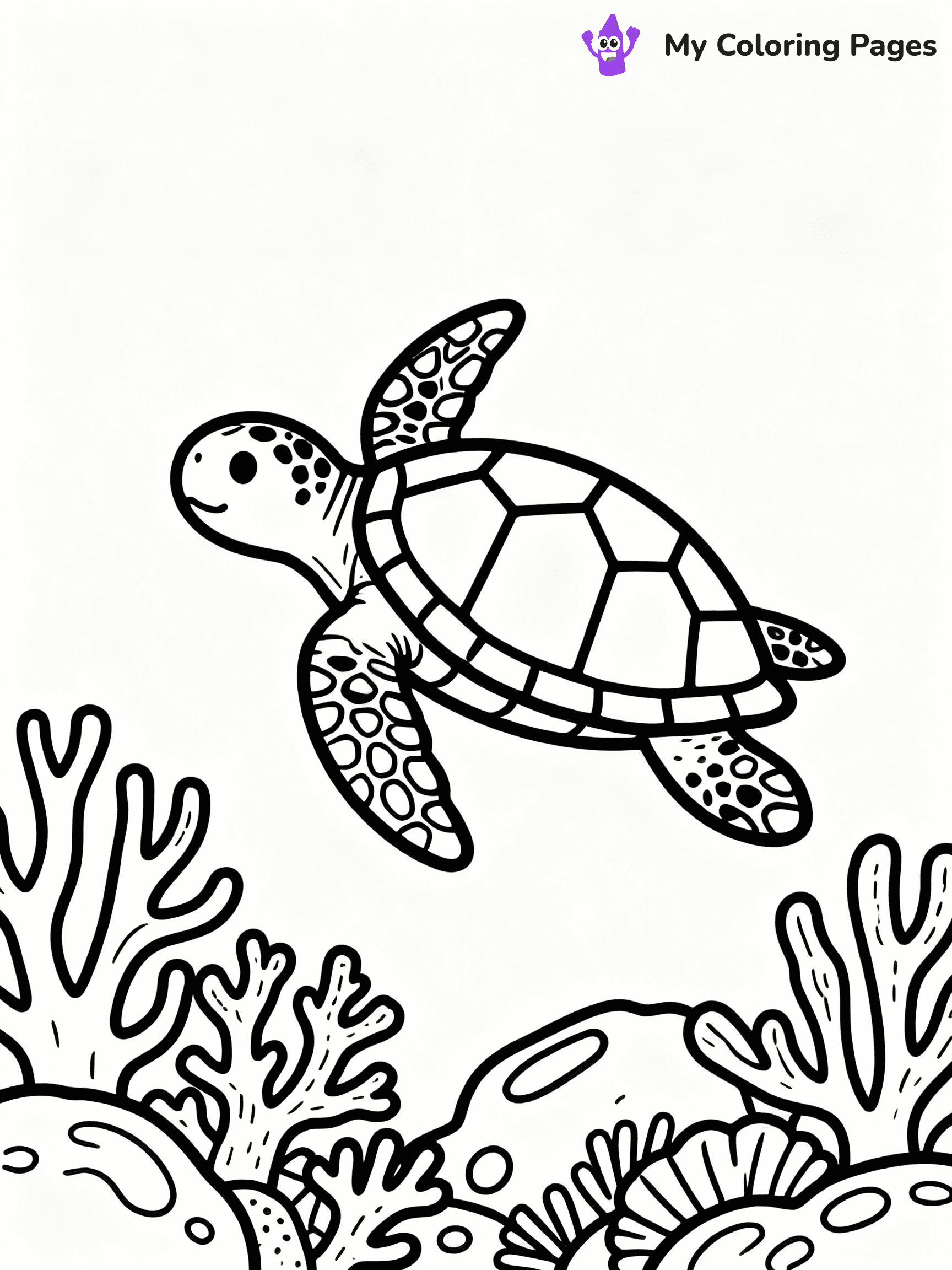 ⚠️ CRITICAL REQUIREMENT - ABSOLUTE BLACK AND WHITE ONLY ⚠️
This MUST be a BLACK AND WHITE line drawing ONLY. NO COLORS whatsoever.
- ONLY pure black lines (#000000) on pure white background (#FFFFFF)
- ABSOLUTELY NO colors, NO shading, NO gradients, NO grayscale
- If there are ANY colors in the output, the image is REJECTED
- This is a COLORING PAGE - meant to be COLORED IN by children
- The output must be UNCOLORED line art ready for coloring
⚠️ SUBJECT TO DRAW: Sea turtle swimming gracefully, detailed shell patterns, coral reef background, in realistic style
(REMEMBER: Output must be BLACK AND WHITE line art only, NOT colored!)
# COLORING PAGE: BLACK OUTLINES ONLY - WHITE BACKGROUND MANDATORY
Create a **coloring book page** using EXACTLY two values: black lines, white space.
## NON-NEGOTIABLE BINARY RULES
- **ONLY #000000 (black) and #FFFFFF (white)** - NO other values exist
- **EVERY PIXEL = BLACK OR WHITE** - no gray/shading/antialiasing
- **WHITE BACKGROUND MANDATORY** - entire canvas stays white
- **ALL SHAPES HOLLOW** - everything is empty outlines waiting to be colored
- **FORBIDDEN:** fills, shading, gradients, patterns, textures, colors
- **NO SOLID REGIONS** - if it's not a thin line, it's wrong
## Universal Line Standards
- Black outlines ONLY - thin, uniform weight
- Every shape completely empty inside
- Closed contours suitable for coloring
- Simple flat illustration - zero depth/3D/realism
- **Style:** Whimsical Doodle Art Alley - rounded, friendly outlines (unless specified)
## Everything = Outline Only
- Characters/animals: hollow shapes
- Objects/clothing: empty contours
- Backgrounds/scenery: line work only
- Natural elements: outlined forms
- Dark/night areas: don't exist (use outlined symbols)
- Textures/patterns: convert to simple lines
## The Test
Can a child color EVERY white space with crayons? If any area is pre-filled/shaded/gray or colored in, it FAILS. Every shape must be waiting to receive color.
**FINAL OUTPUT**: Binary coloring page. Black lines define shapes. White spaces ready for coloring. Nothing else exists. No exceptions. Print-ready.
⚠️ FINAL REMINDER: Draw the subject "Sea turtle swimming gracefully, detailed shell patterns, coral reef background, in realistic style" as BLACK AND WHITE line art. Zero colors in output.