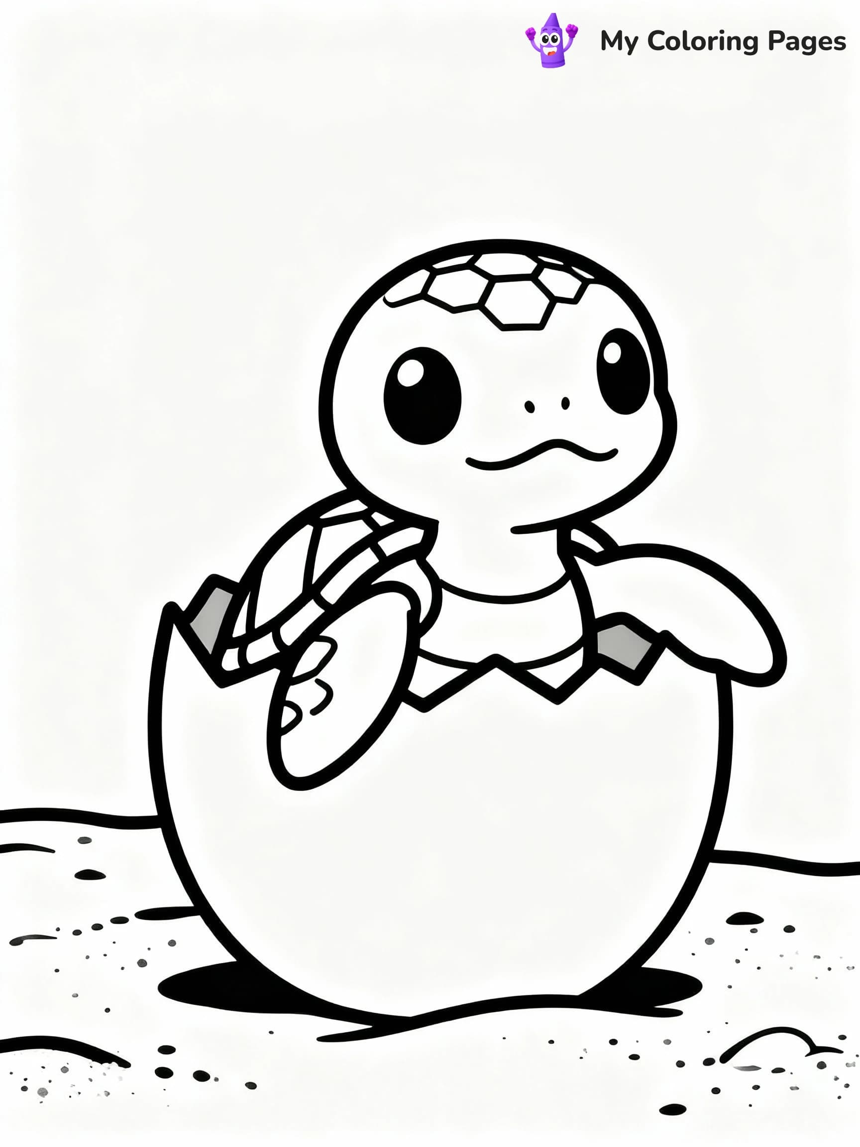 Turtle Coloring Pages - 22