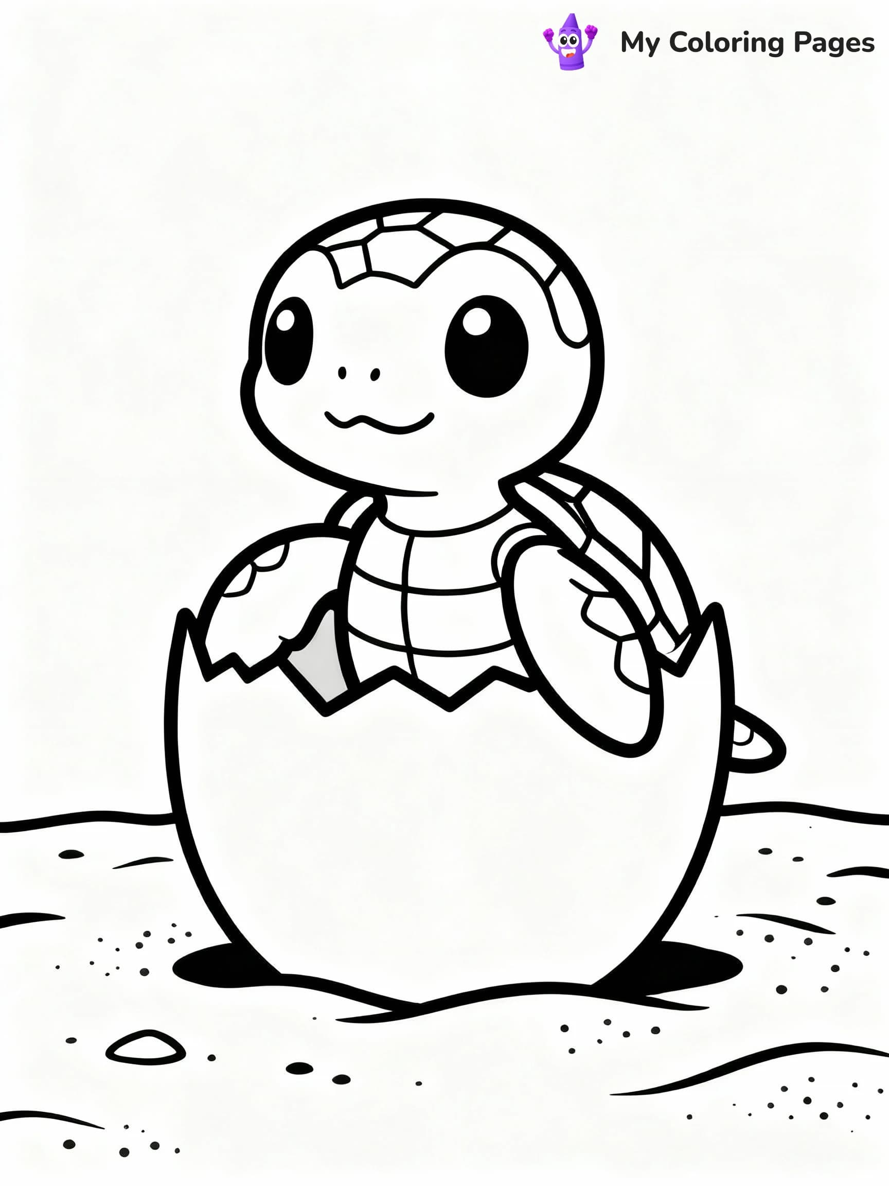 Turtle Coloring Pages - 20