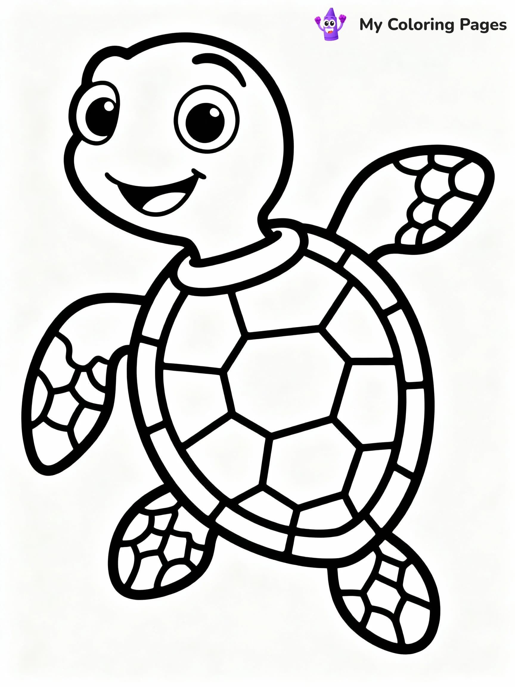 Turtle Coloring Pages - 7