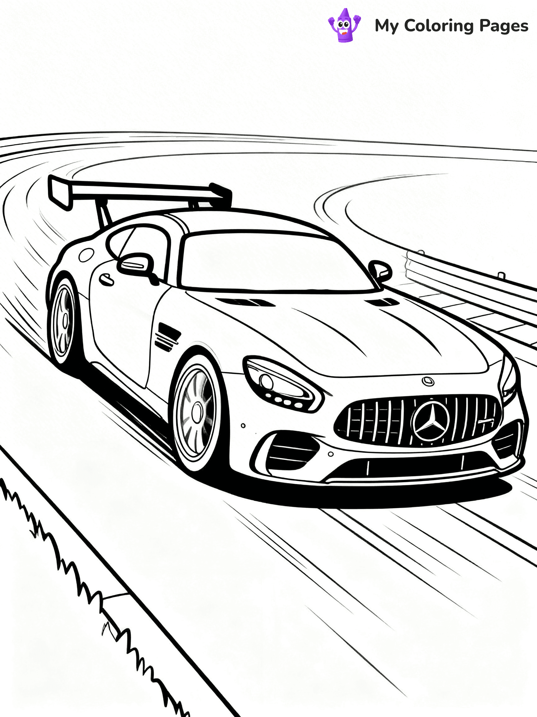 Mercedes Coloring Pages - 30