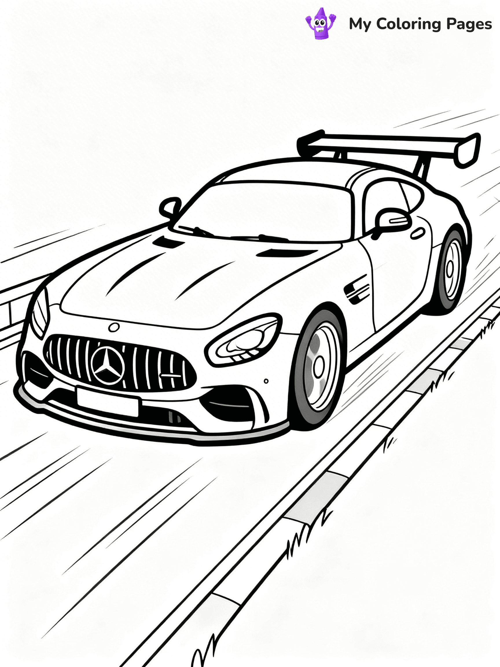 Mercedes Coloring Pages - 29