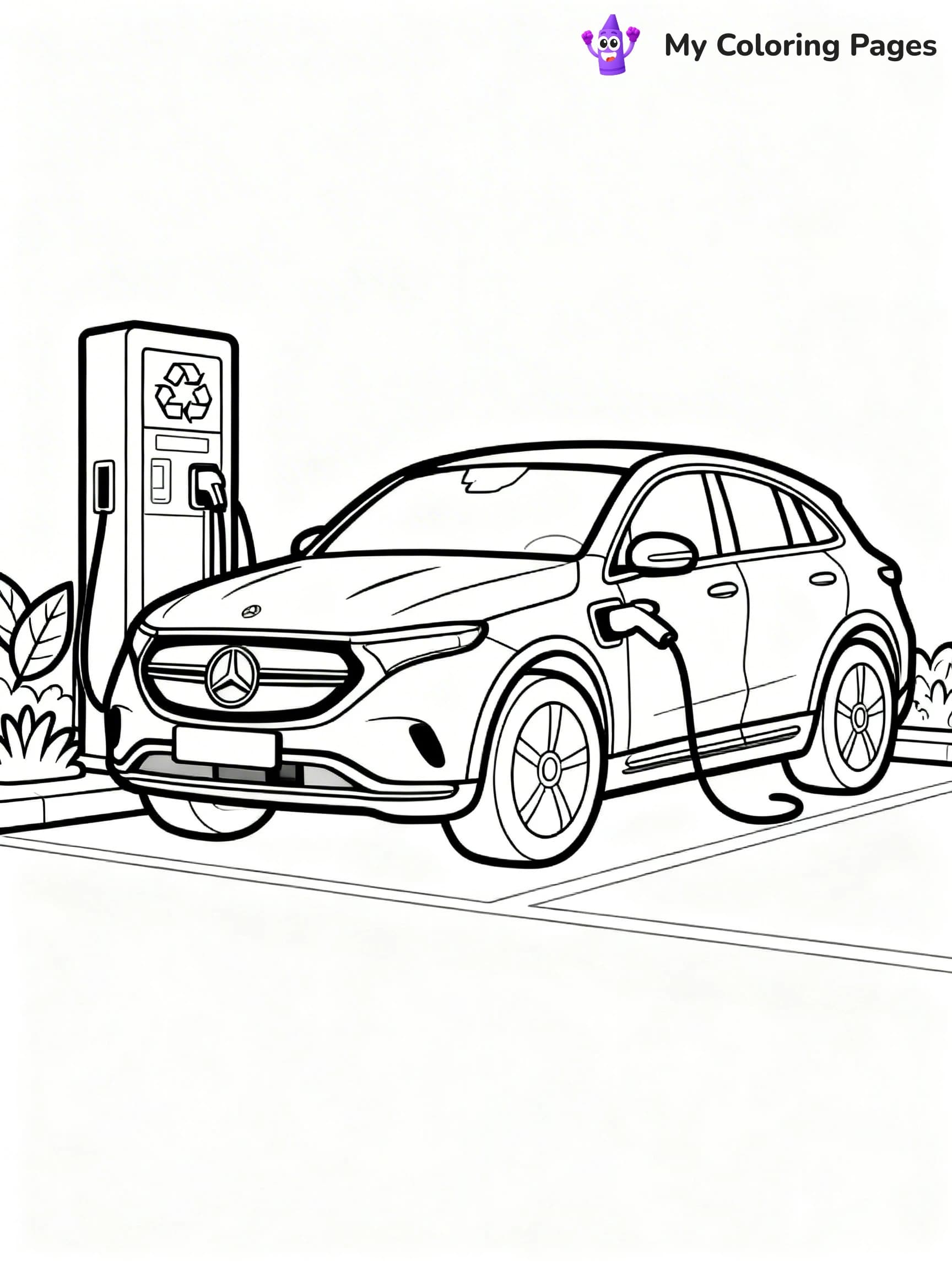 Mercedes Coloring Pages - 12