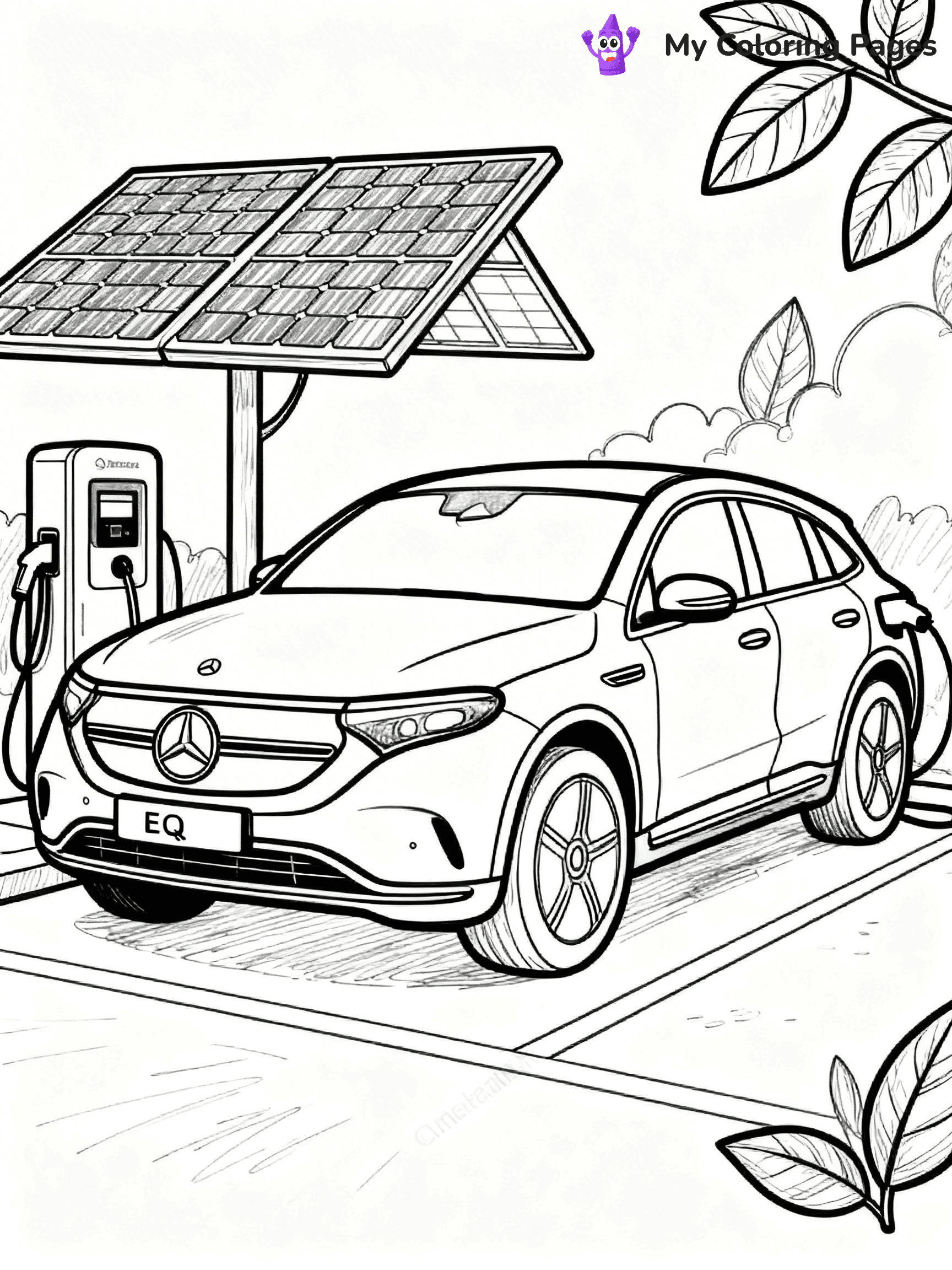 Mercedes Coloring Pages - 9