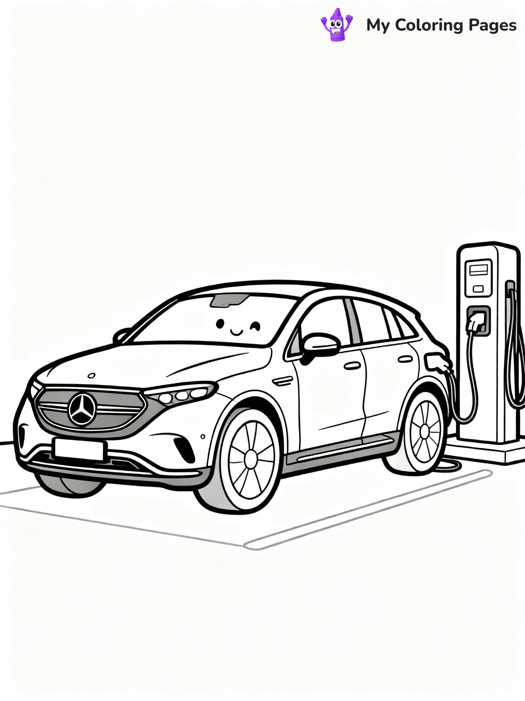 Mercedes Coloring Pages - 7