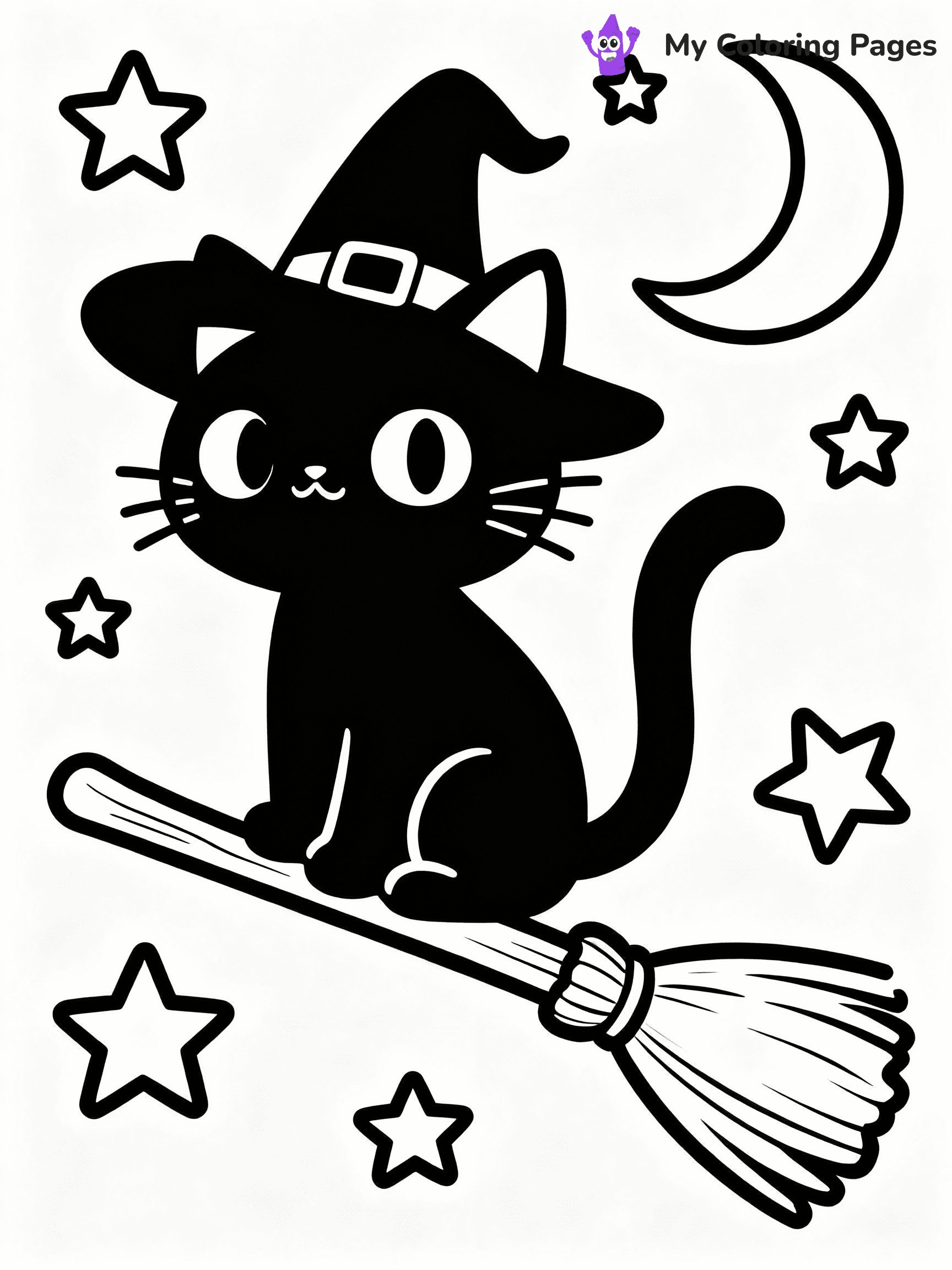 Witch Coloring Pages - 34