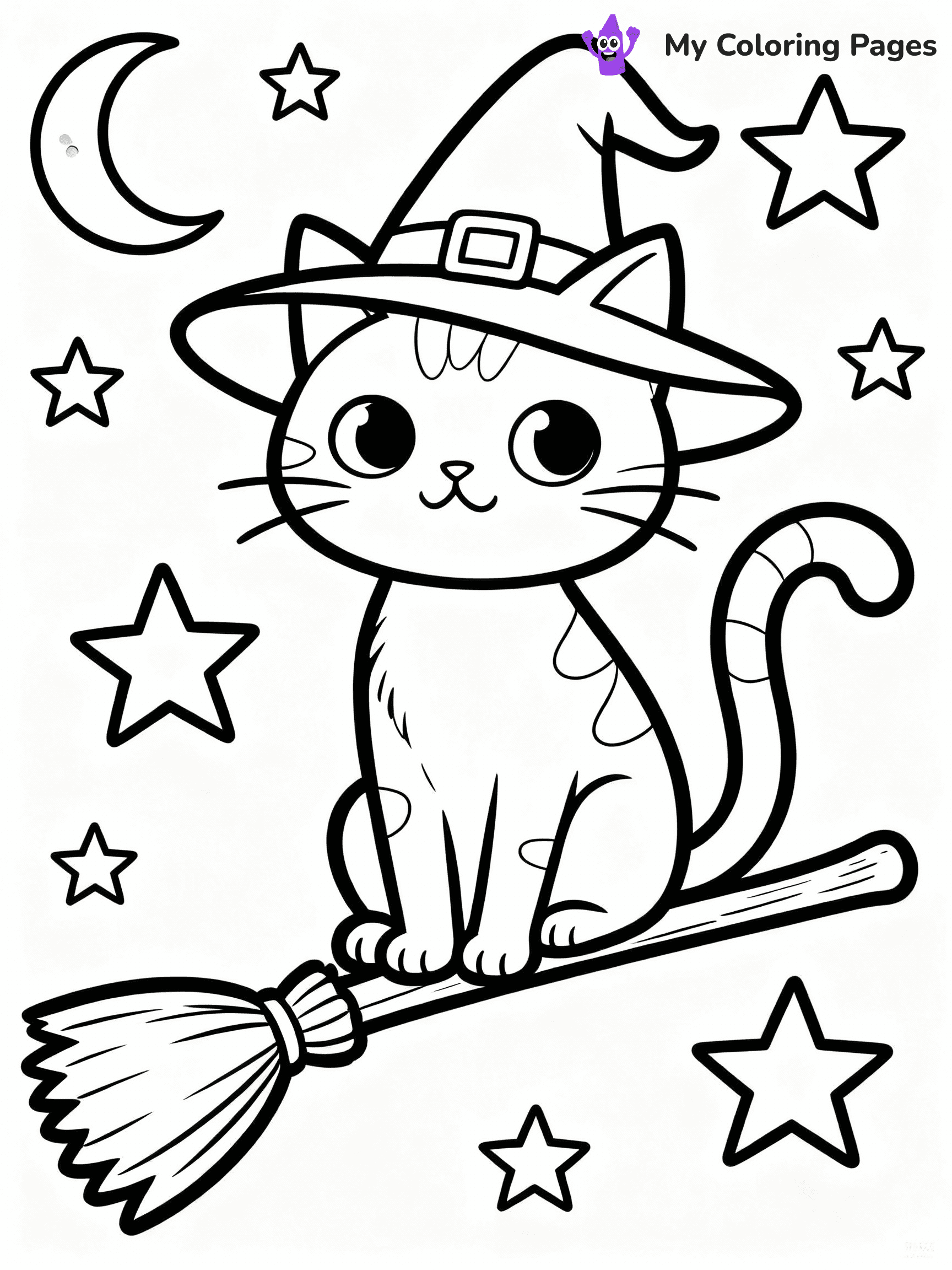 Witch Coloring Pages - 33