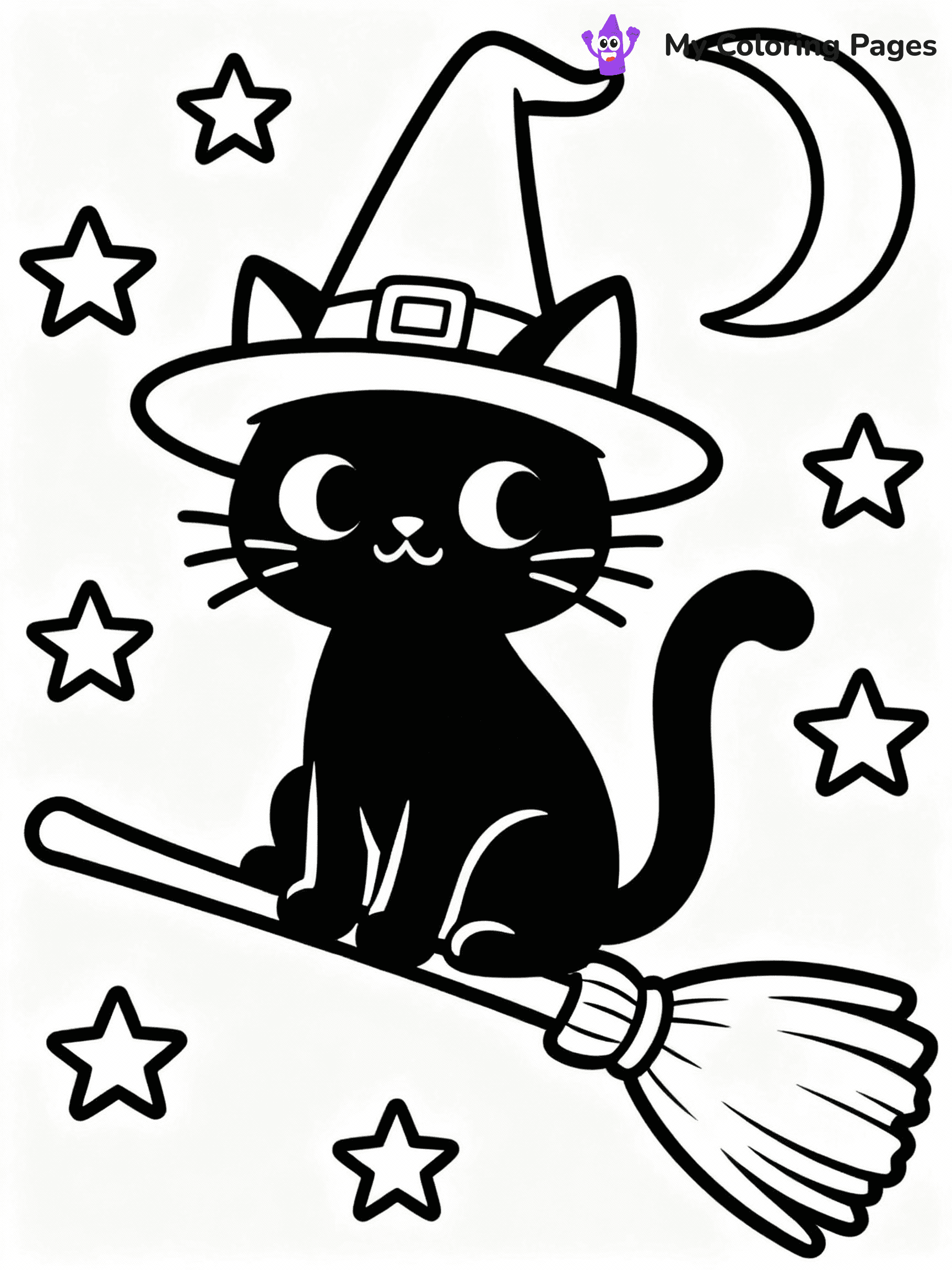 Witch Coloring Pages - 31