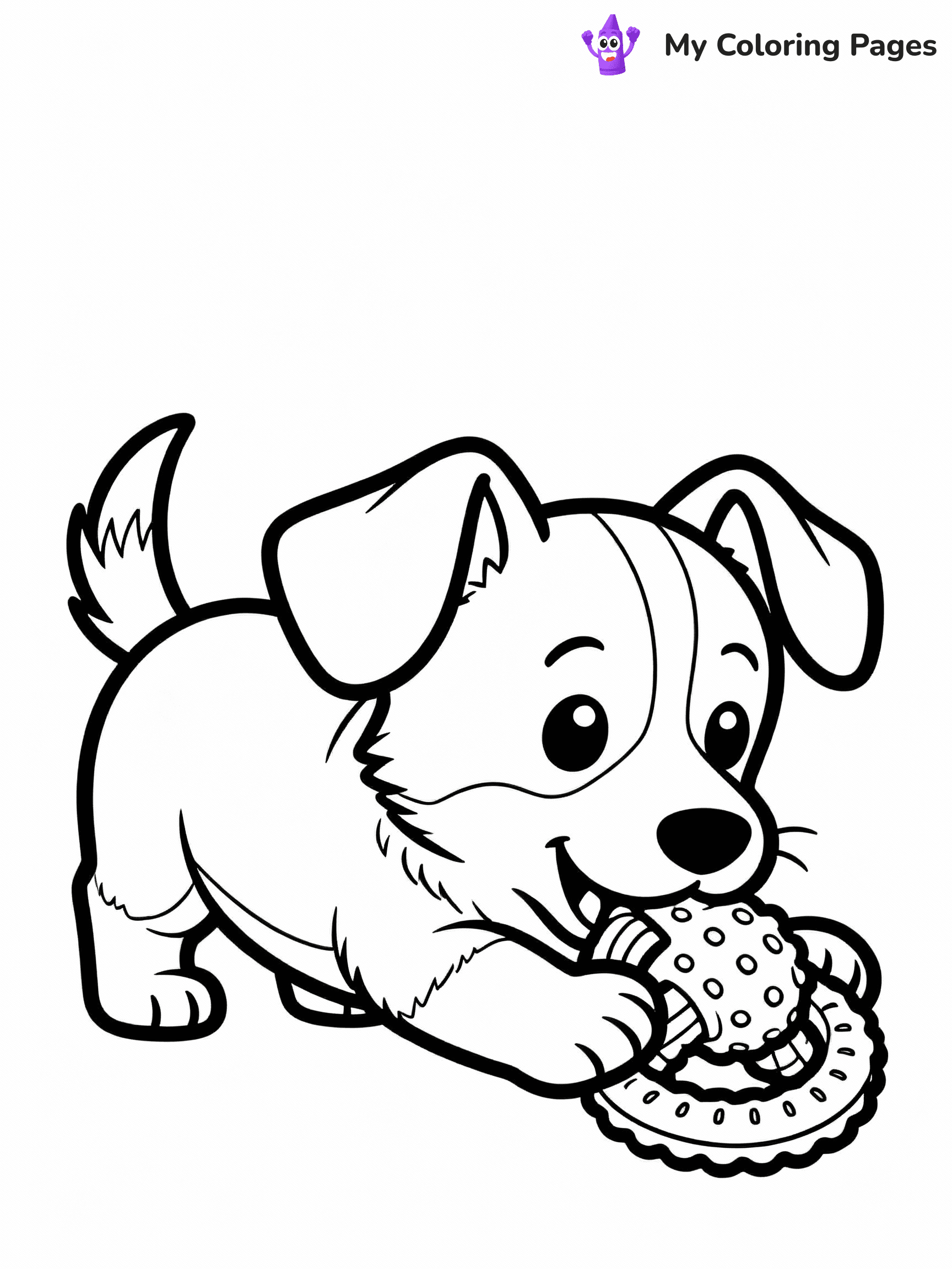Corgi Coloring Pages - 31