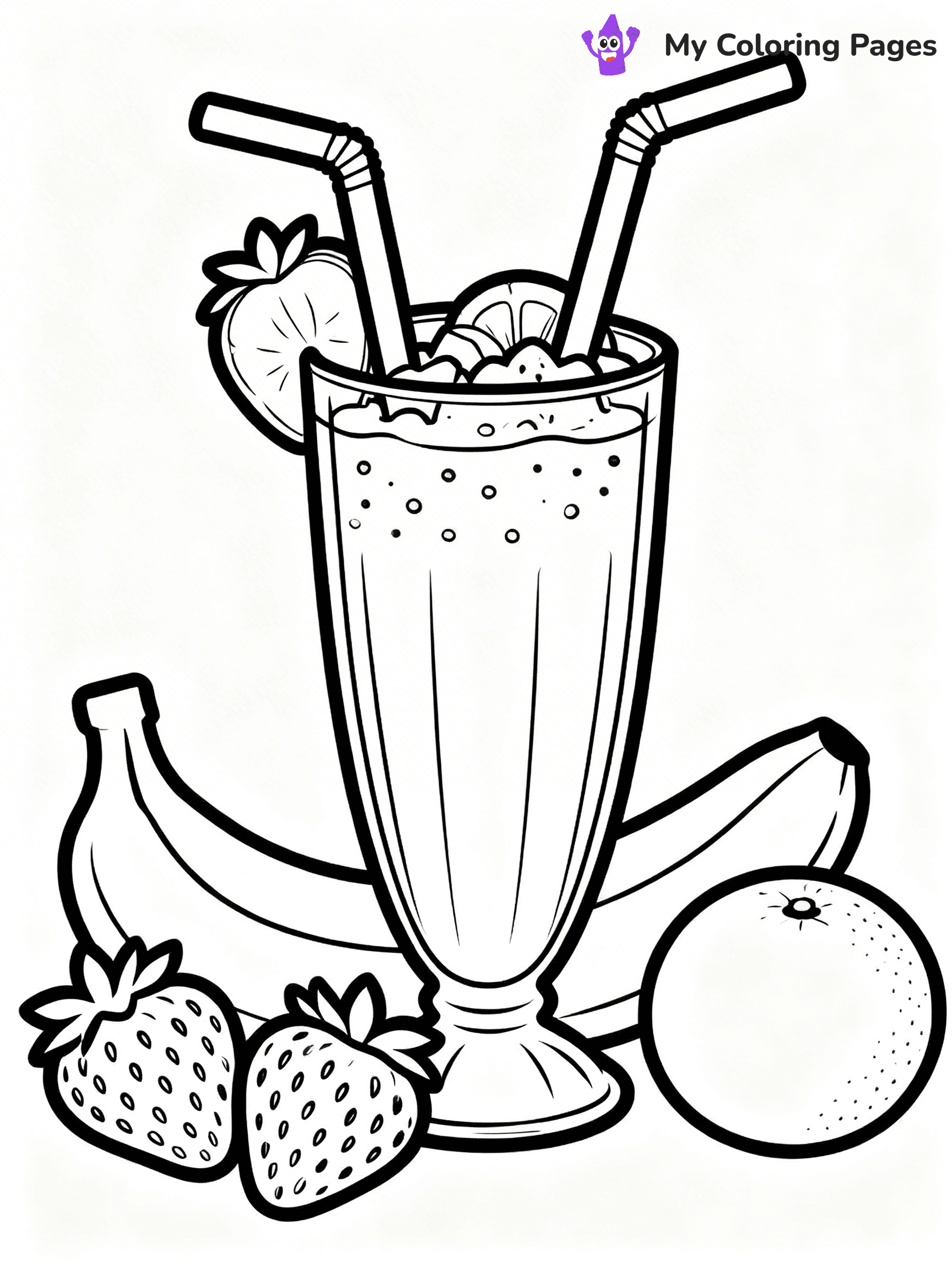 Juice Coloring Pages - 33