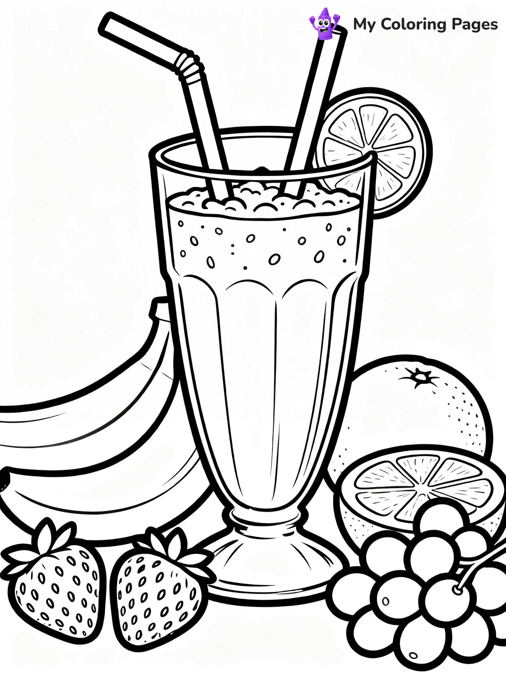 Juice Coloring Pages - 29