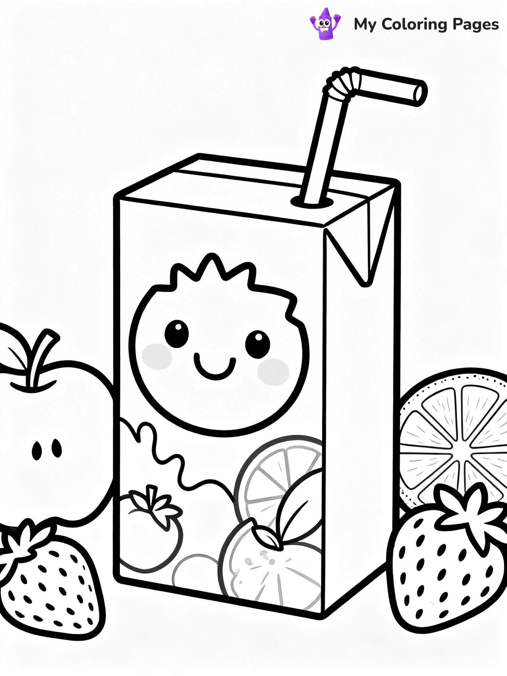 Juice Coloring Pages - 28