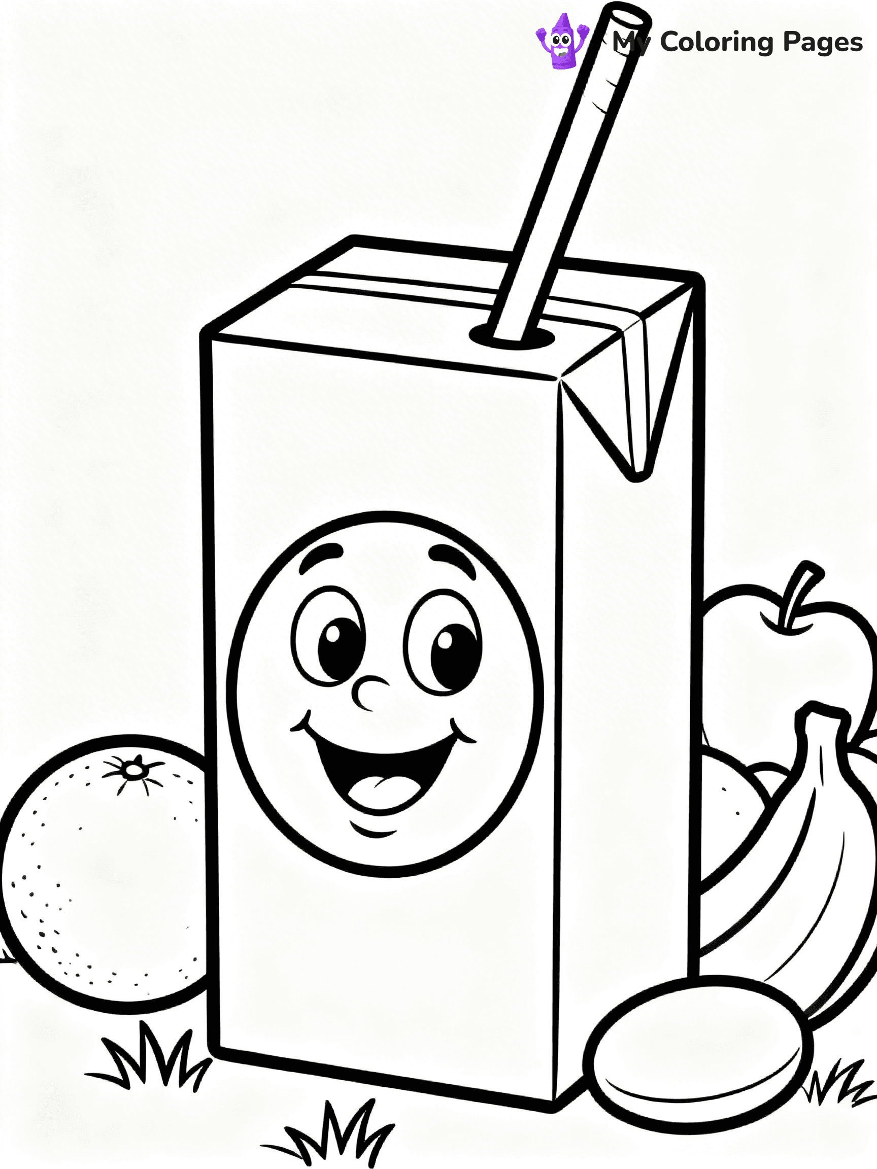 Juice Coloring Pages - 26