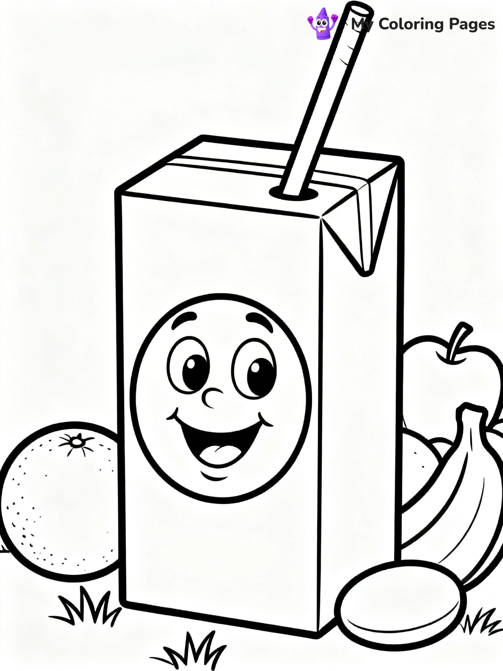 Juice Coloring Pages - 24