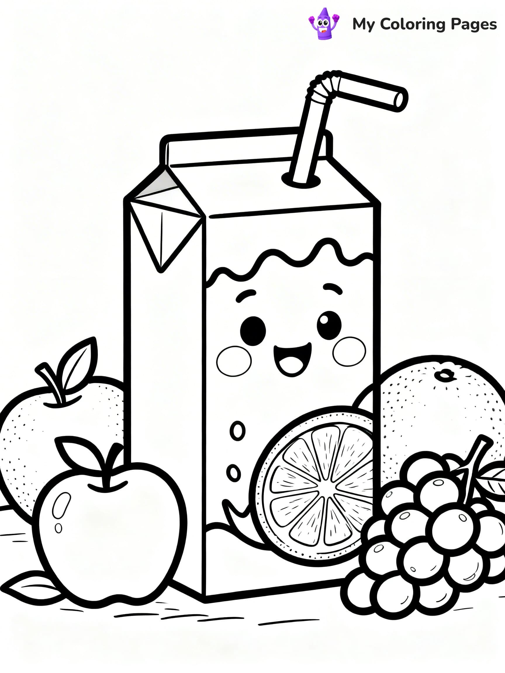 Juice Coloring Pages - 22