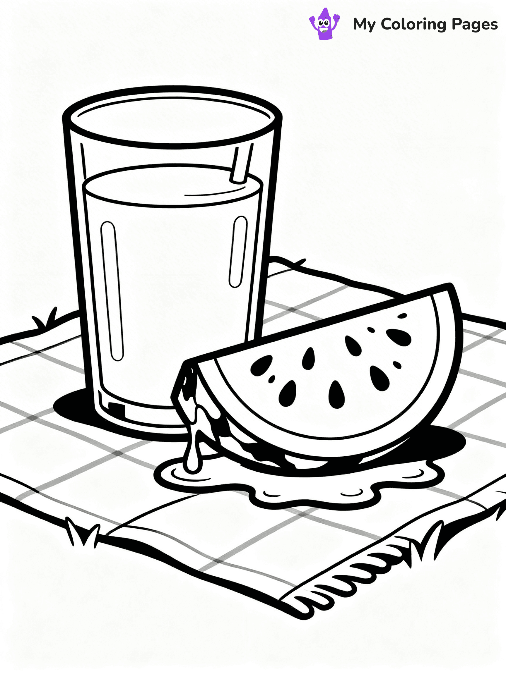 Juice Coloring Pages - 21