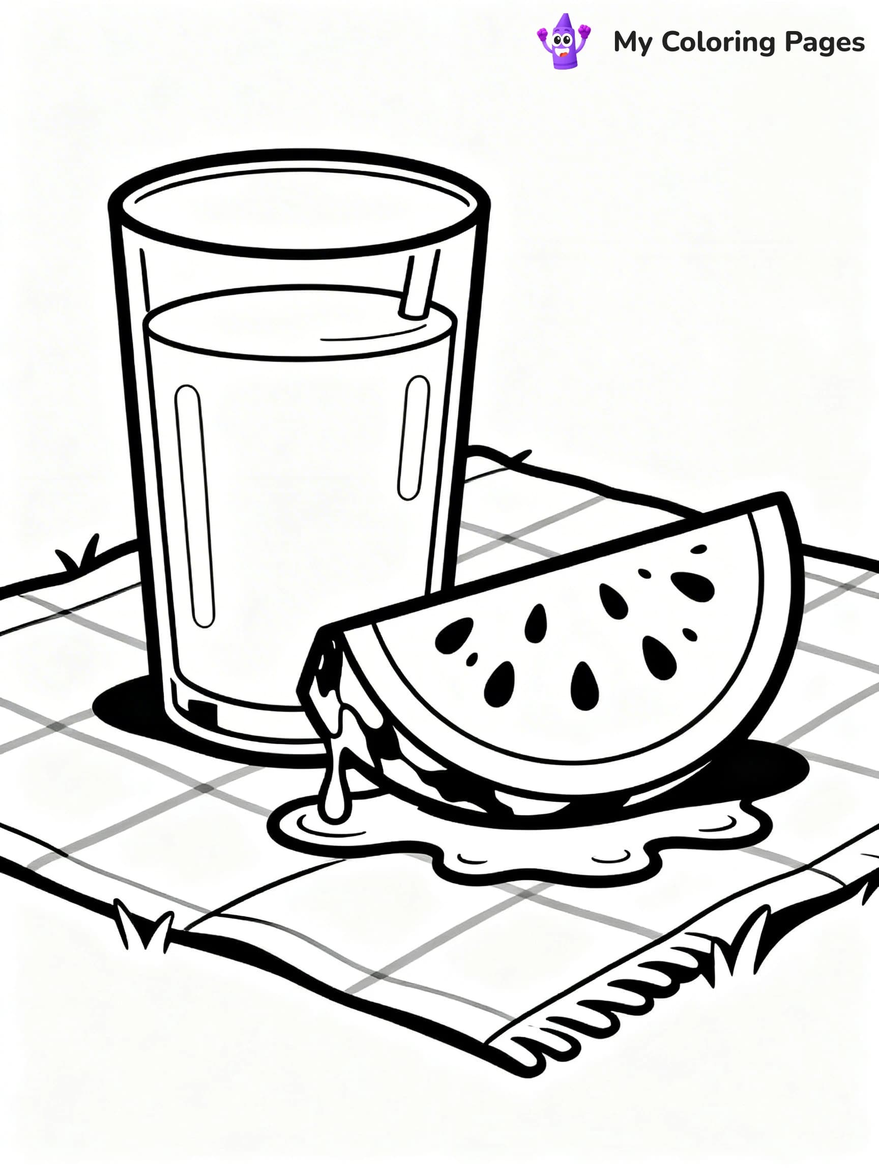 Juice Coloring Pages - 20