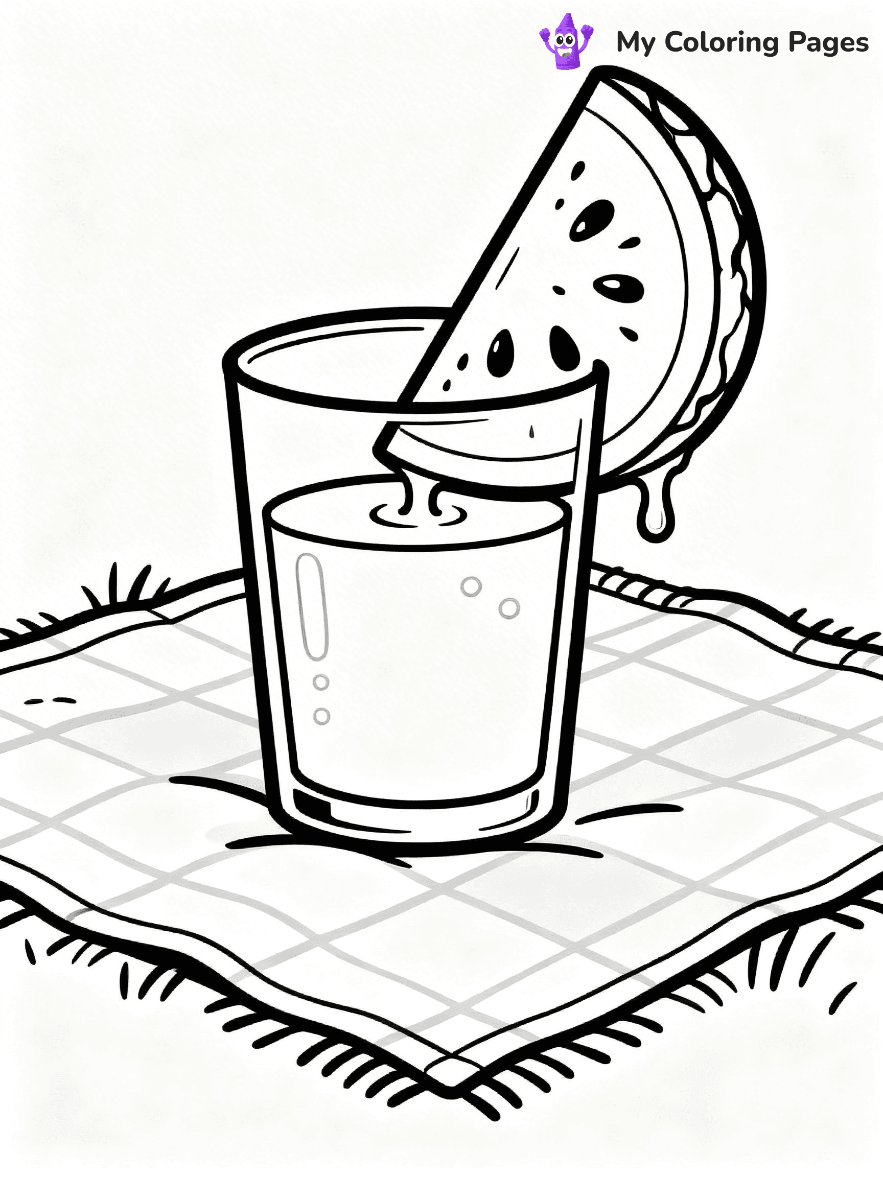 Juice Coloring Pages - 20