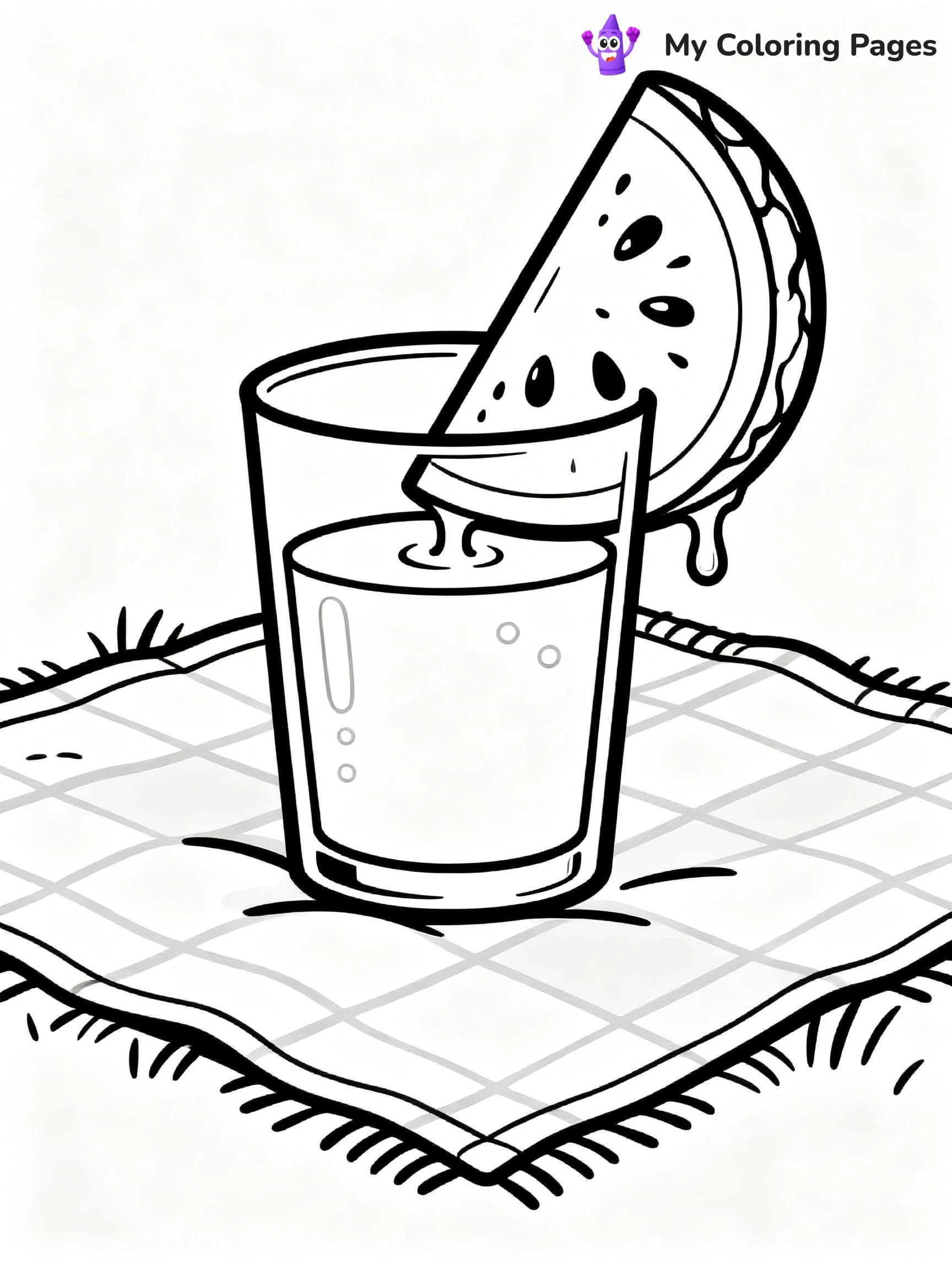 Juice Coloring Pages - 19
