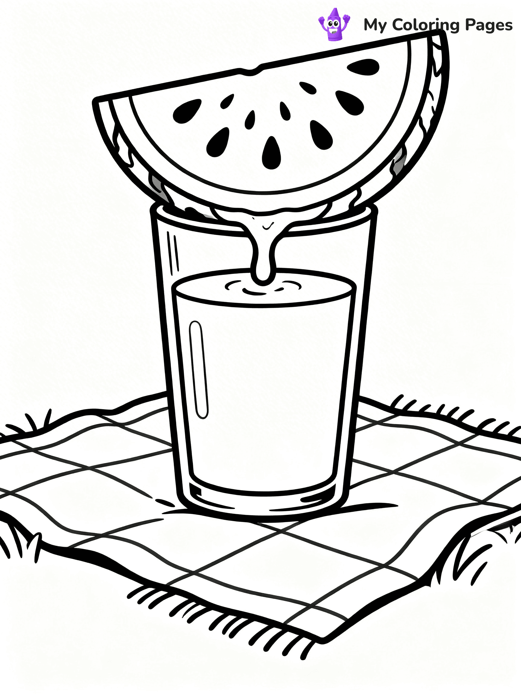 Juice Coloring Pages - 19