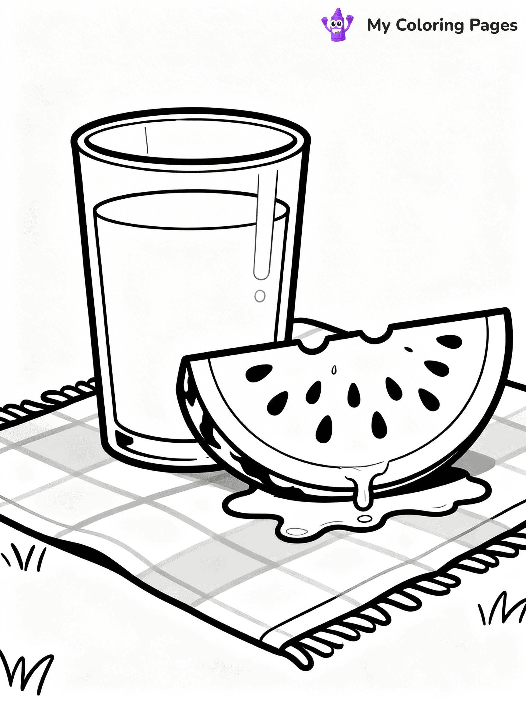 Juice Coloring Pages - 17