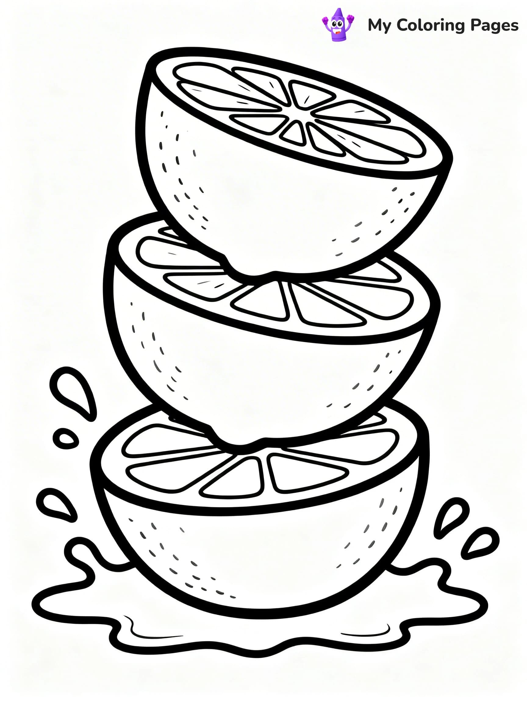 Juice Coloring Pages - 7