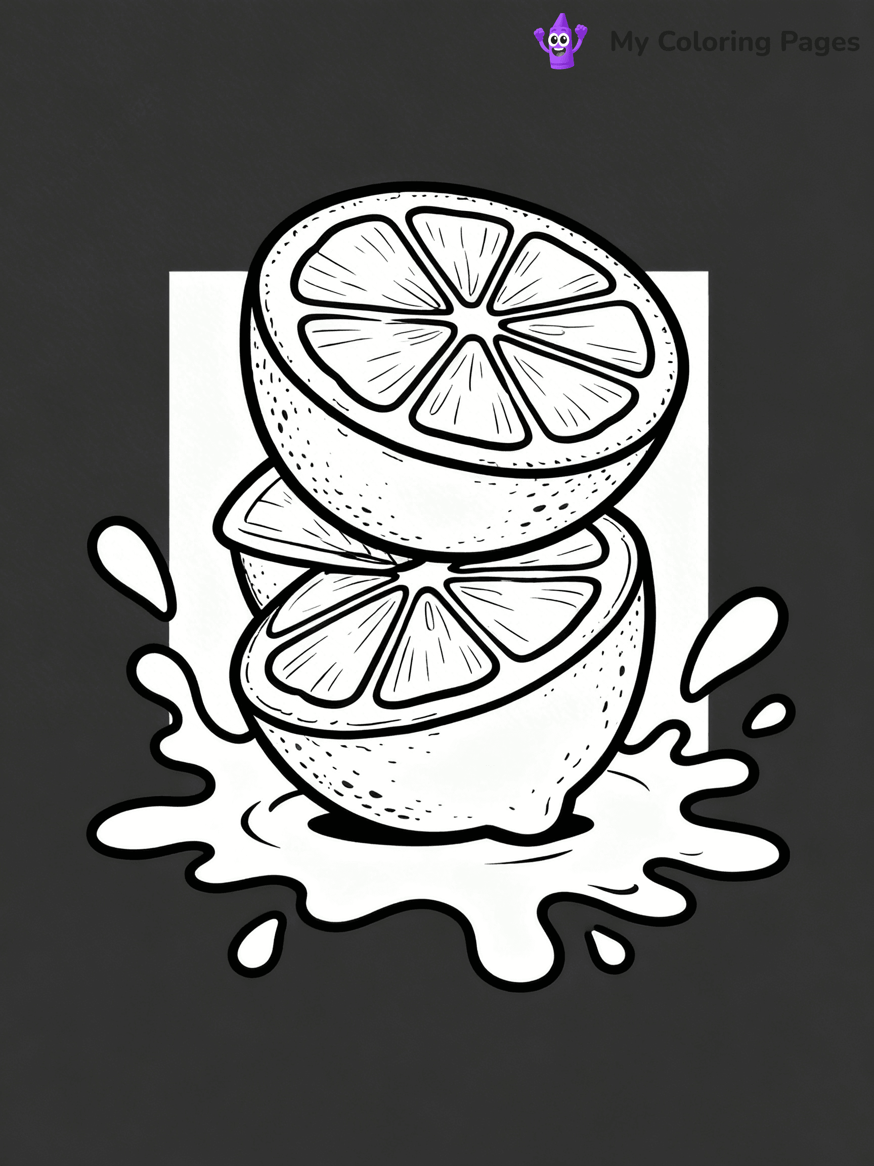 Juice Coloring Pages - 5