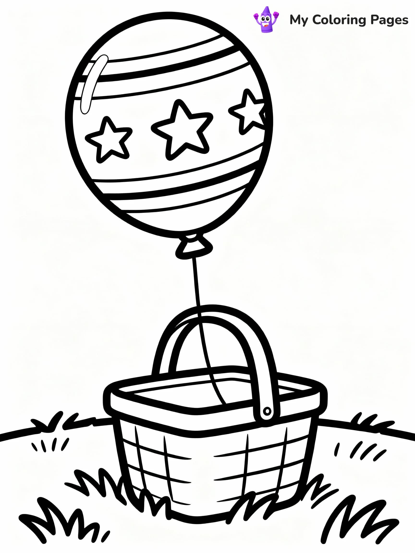 Balloon Coloring Pages - 21